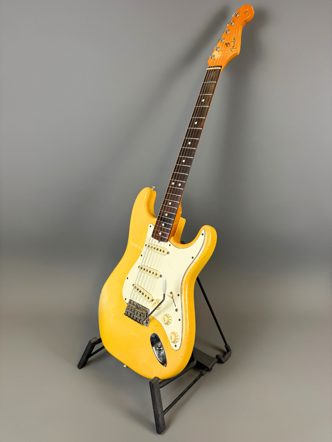 SOLD - Vintage Fender AVRI '62 Reissue Stratocaster Owned by Jim Moginie of Midnight Oil - USA 1983