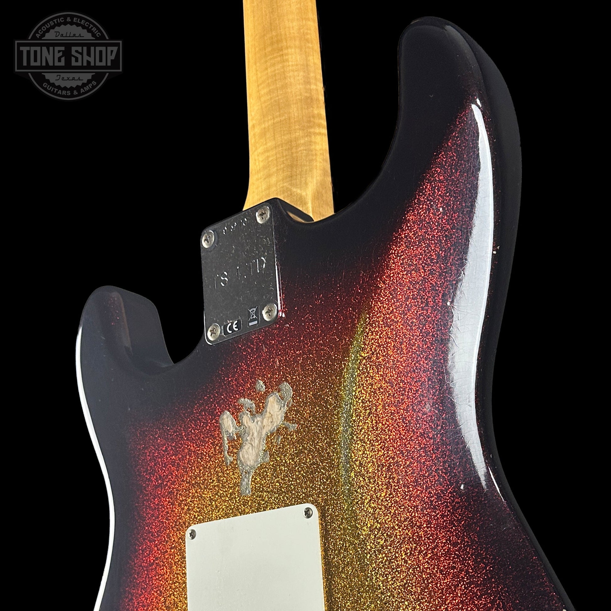 Fender Custom Shop 1963 Stratocaster Relic 3 Tone Sunburst Sparkle w/case TSLTD9OF10