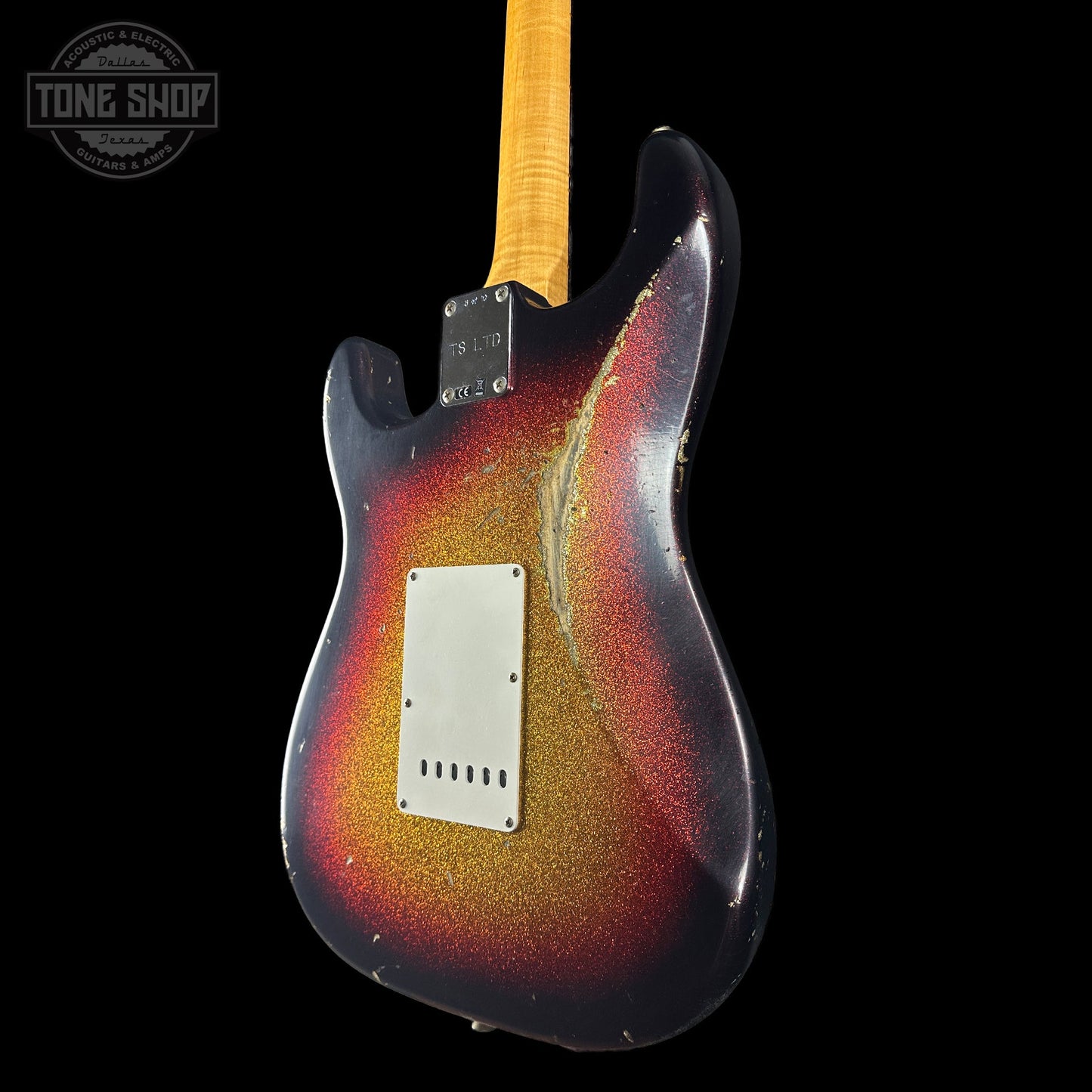 Fender Custom Shop 1963 Stratocaster Relic 3 Tone Sunburst Sparkle w/case TSLTD5OF10