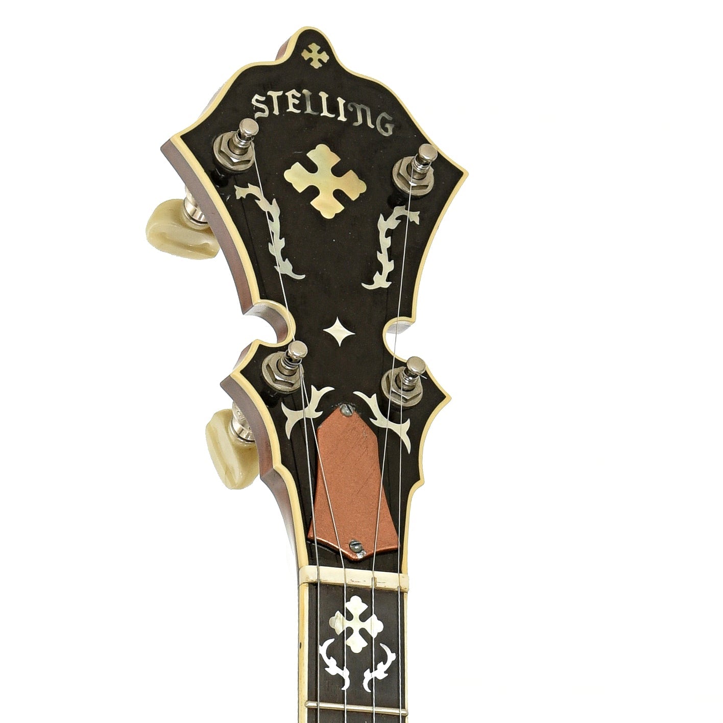 Stelling Golden Cross Walnut Resonator Banjo (1981)