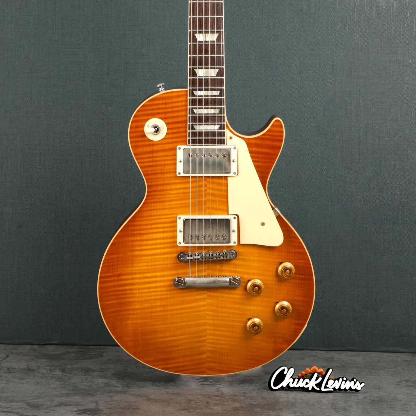 Gibson Murphy Lab1959 Les Paul Standard - Ultra Light Aged Dirty Lemon Burst - CHUCKSCLUSIVE - #922718
