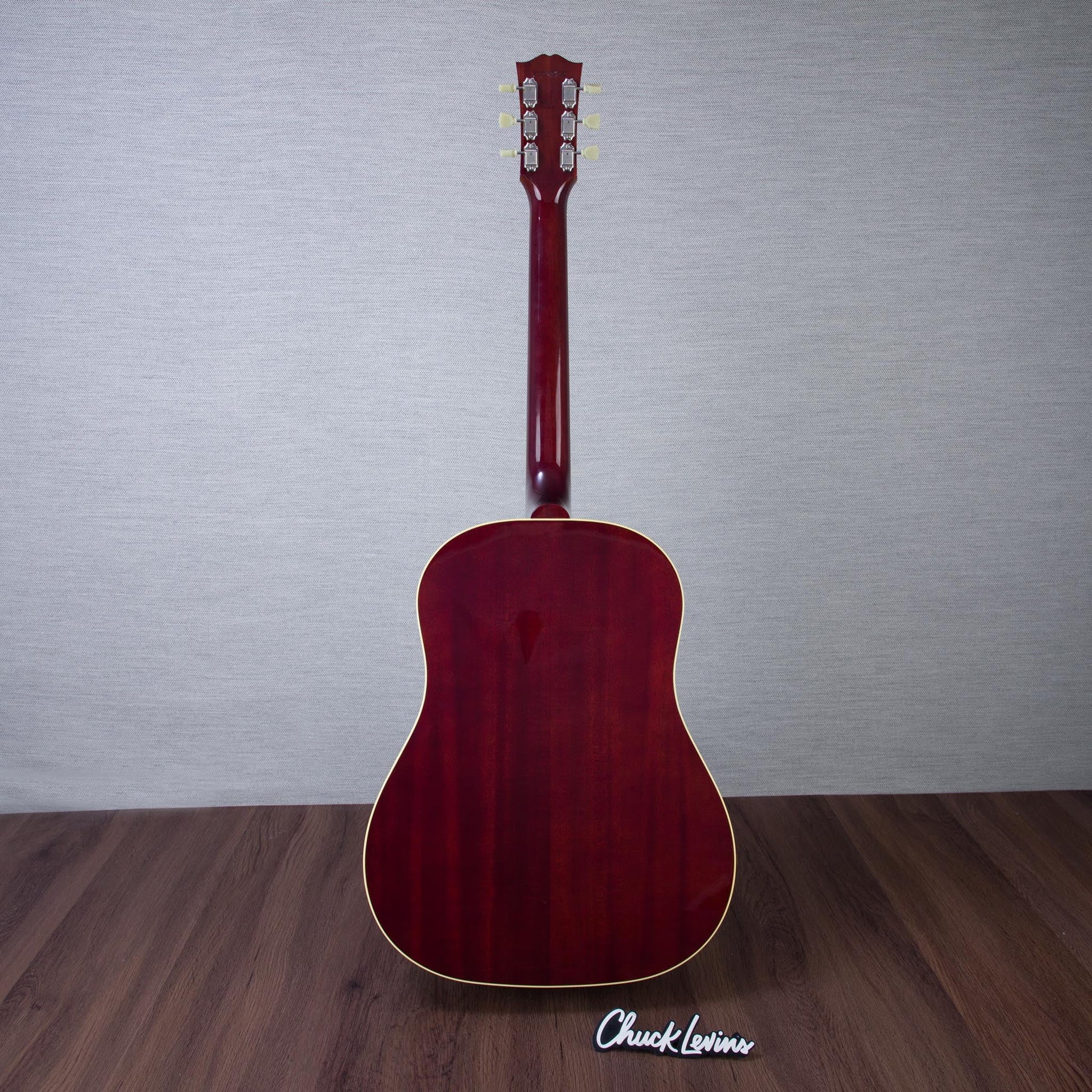 Gibson J160-E Original Mahogany/Spruce Acoustic Electric Guitar - Vintage Sunburst - #23395018
