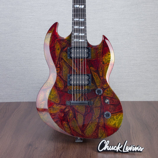 ESP USA Viper Electric Guitar - Hell Fire - #US24079 - Mint, Open Box
