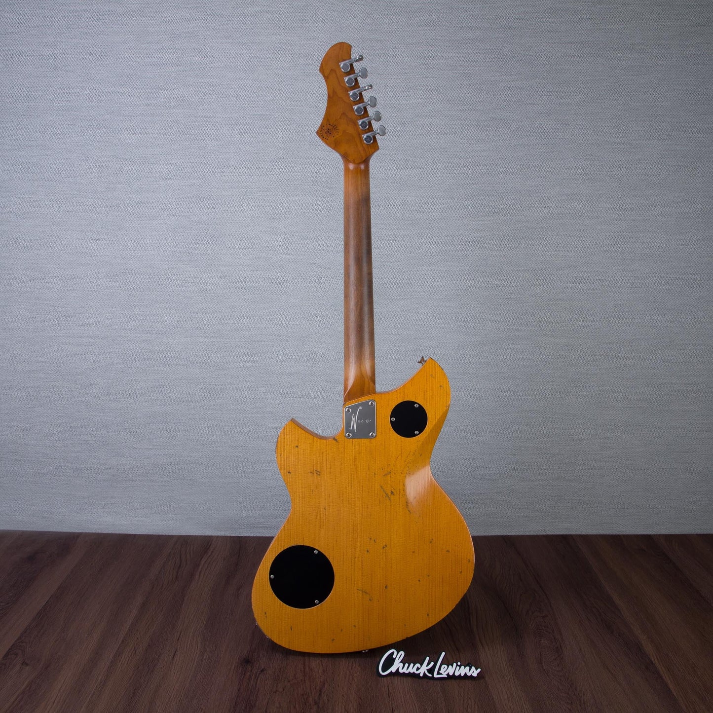 Novo Guitars Dealer Limited Edition Chambered Serus H2 Electric Guitar - Amber - #26221