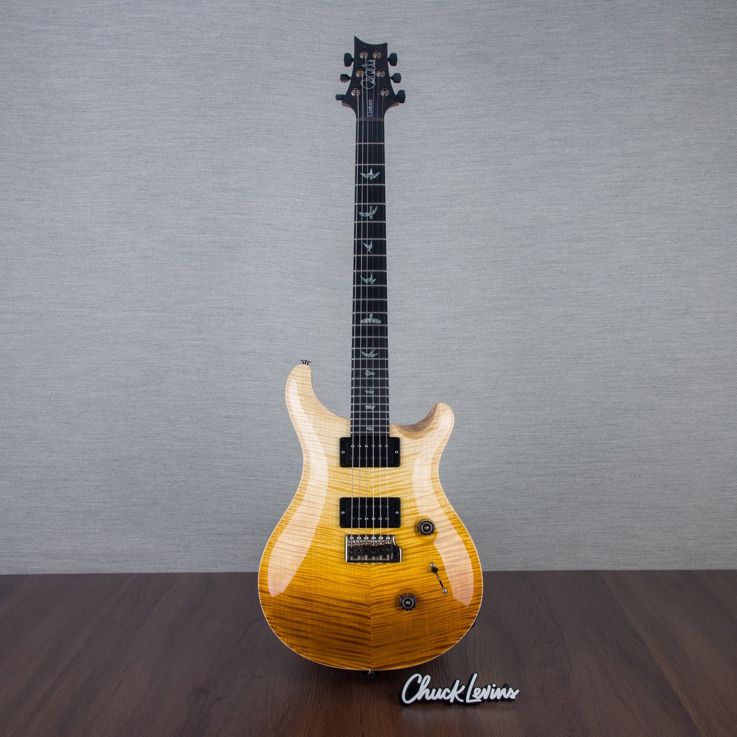 PRS Wood Library Custom 24 Electric Guitar - Private Stock Goldstorm Fade Finish - CHUCKSCLUSIVE - #240383980 - 2024