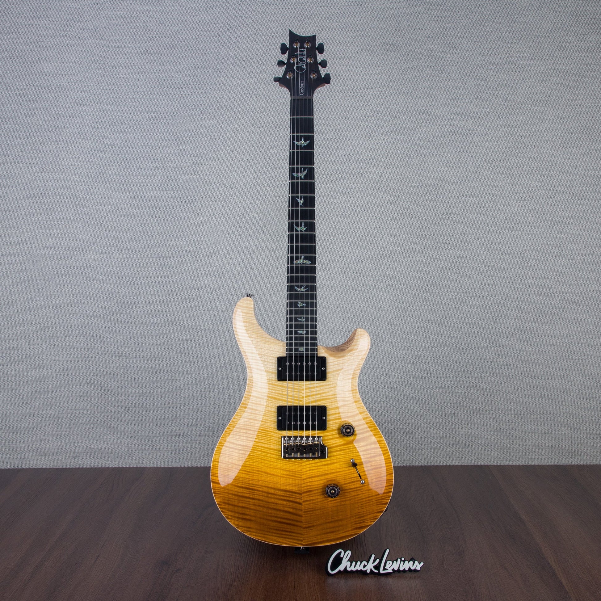 PRS Wood Library Custom 24 Electric Guitar - Private Stock Goldstorm Fade Finish - CHUCKSCLUSIVE - #240383980 - 2024