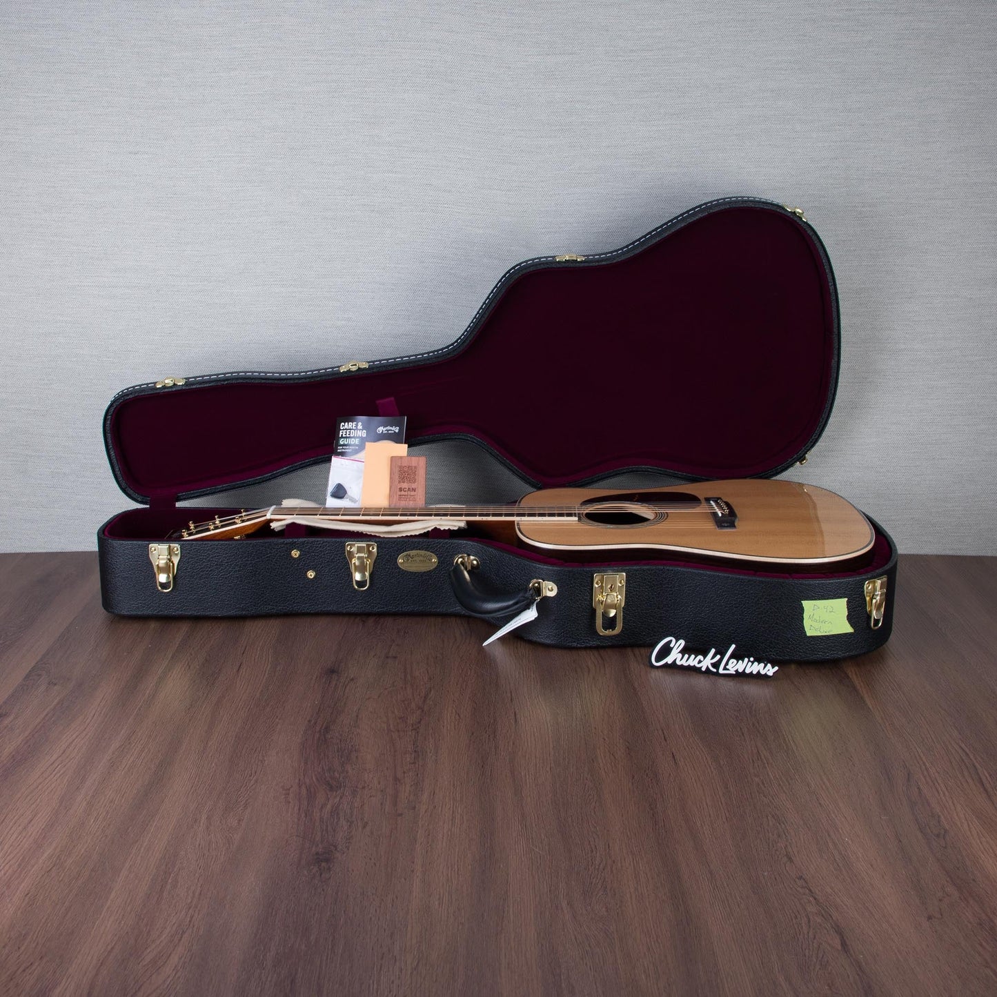 Martin D-42 East Indian Rosewood/Sitka Spruce Modern Deluxe Acoustic Guitar - #M2837878 - Mint, Open Box