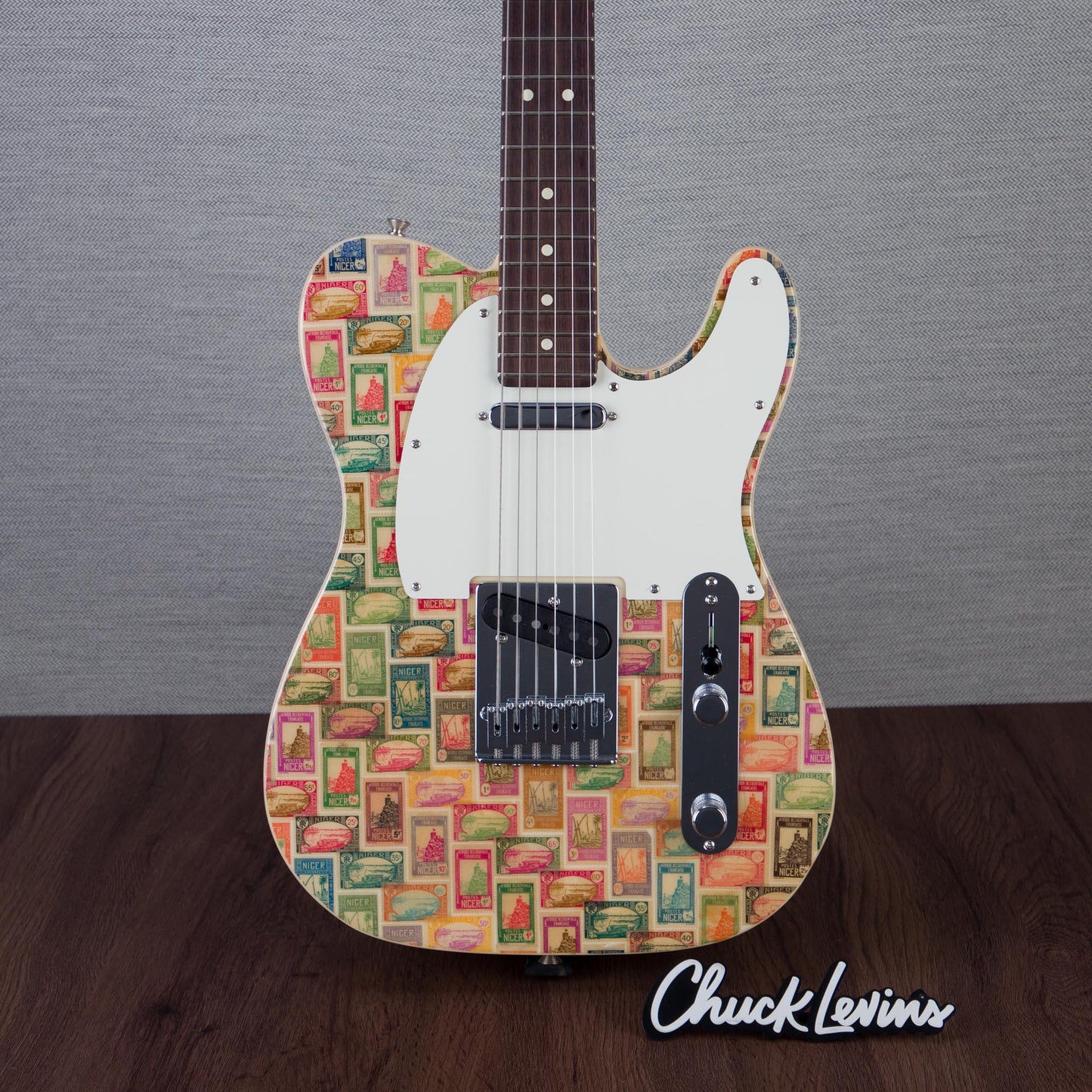 Fender Custom Shop World Stamp Collection Telecaster Electric Guitar - Niger