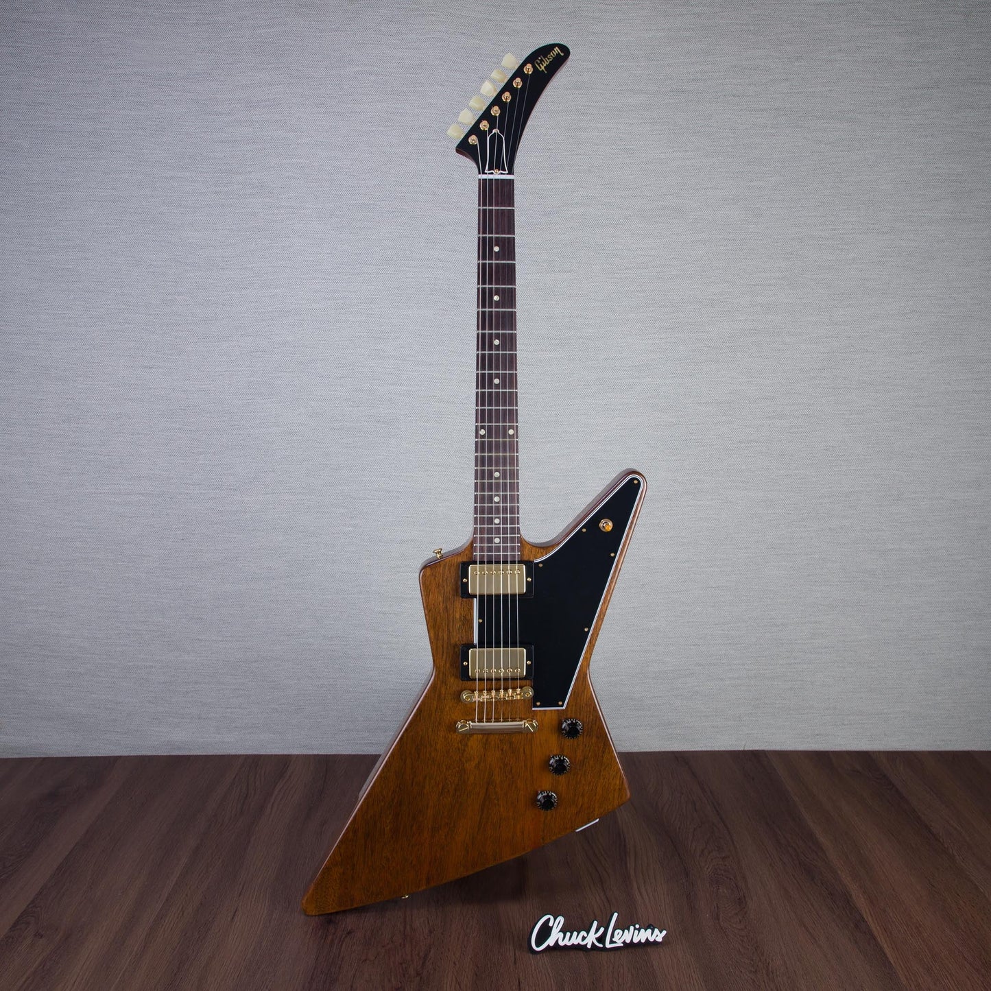 Gibson Custom Shop 1958 Explorer Mahogany Reissue VOS Electric Guitar - Antique Natural - #851144