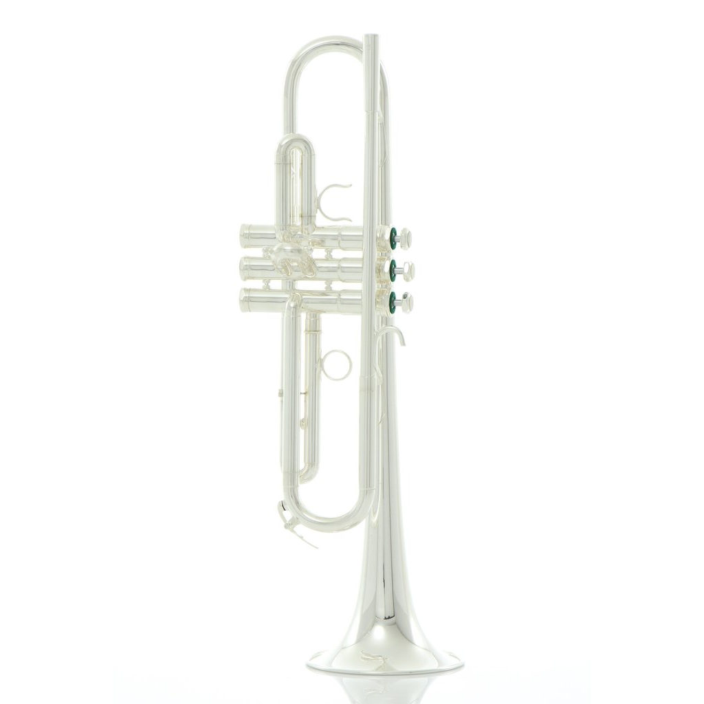 Schilke B1 Yellow Brass Bell Bb Trumpet - Silver-Plated