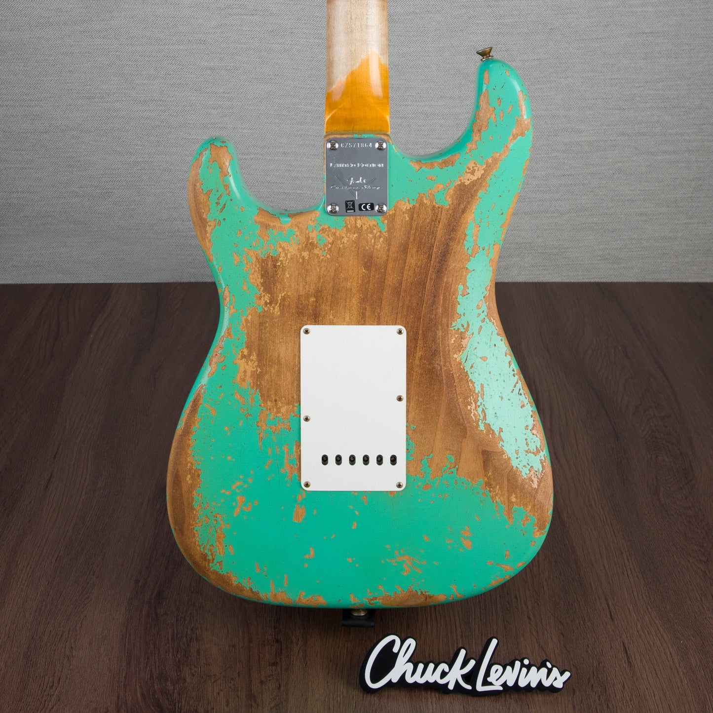 Fender Custom Shop Limited Edition Dual Mag II Stratocaster Super Heavy Relic - Aged Seafoam Green