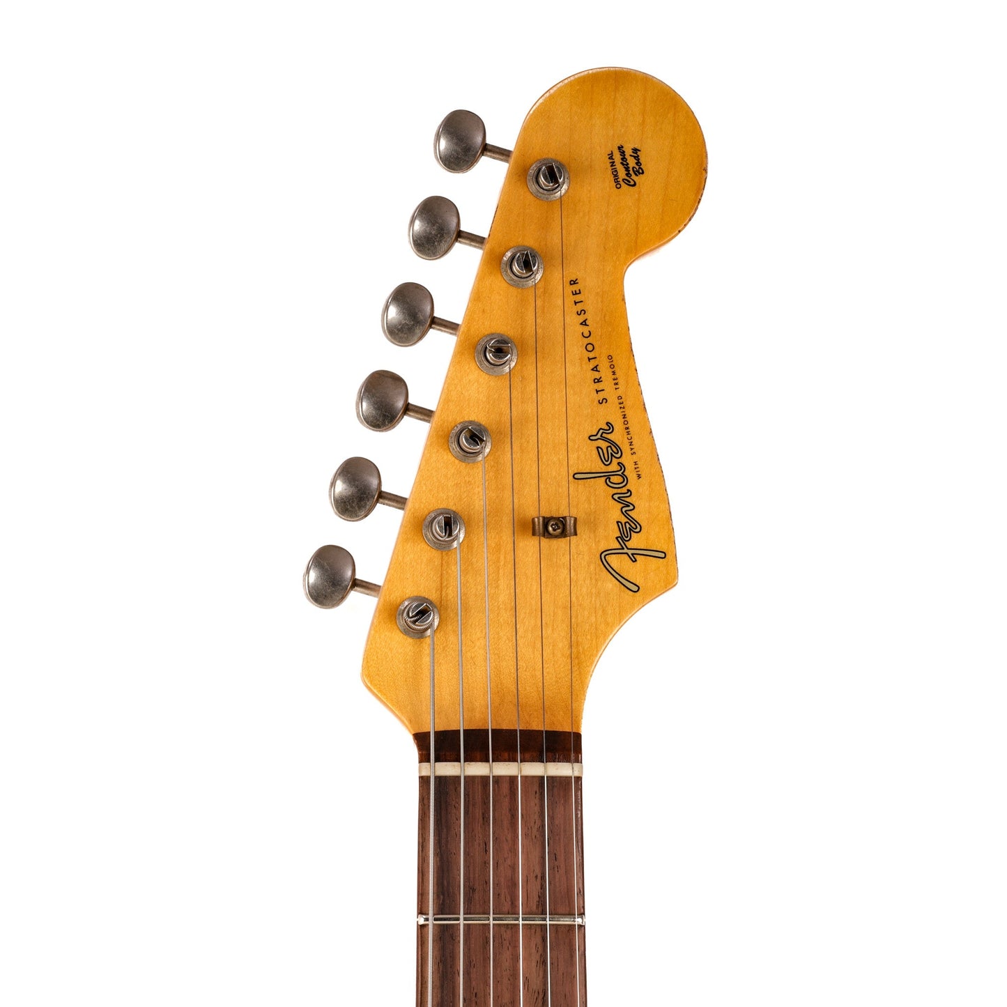 Fender Custom Shop 1962 Stratocaster Heavy Relic Guitar - Aged Vintage White - CHUCKSCLUSIVE - #R120688