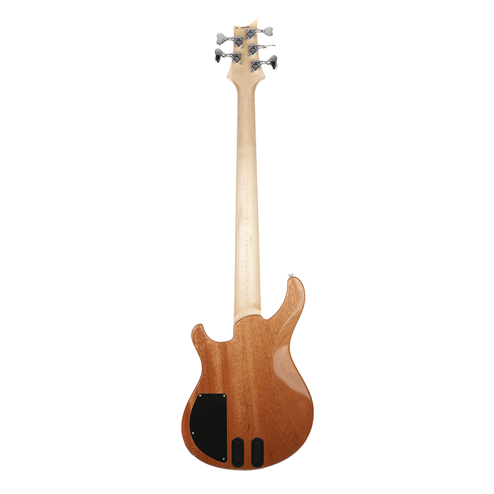 PRS Grainger 5-String Bass Guitar - Black Gold Burst, Natural Back