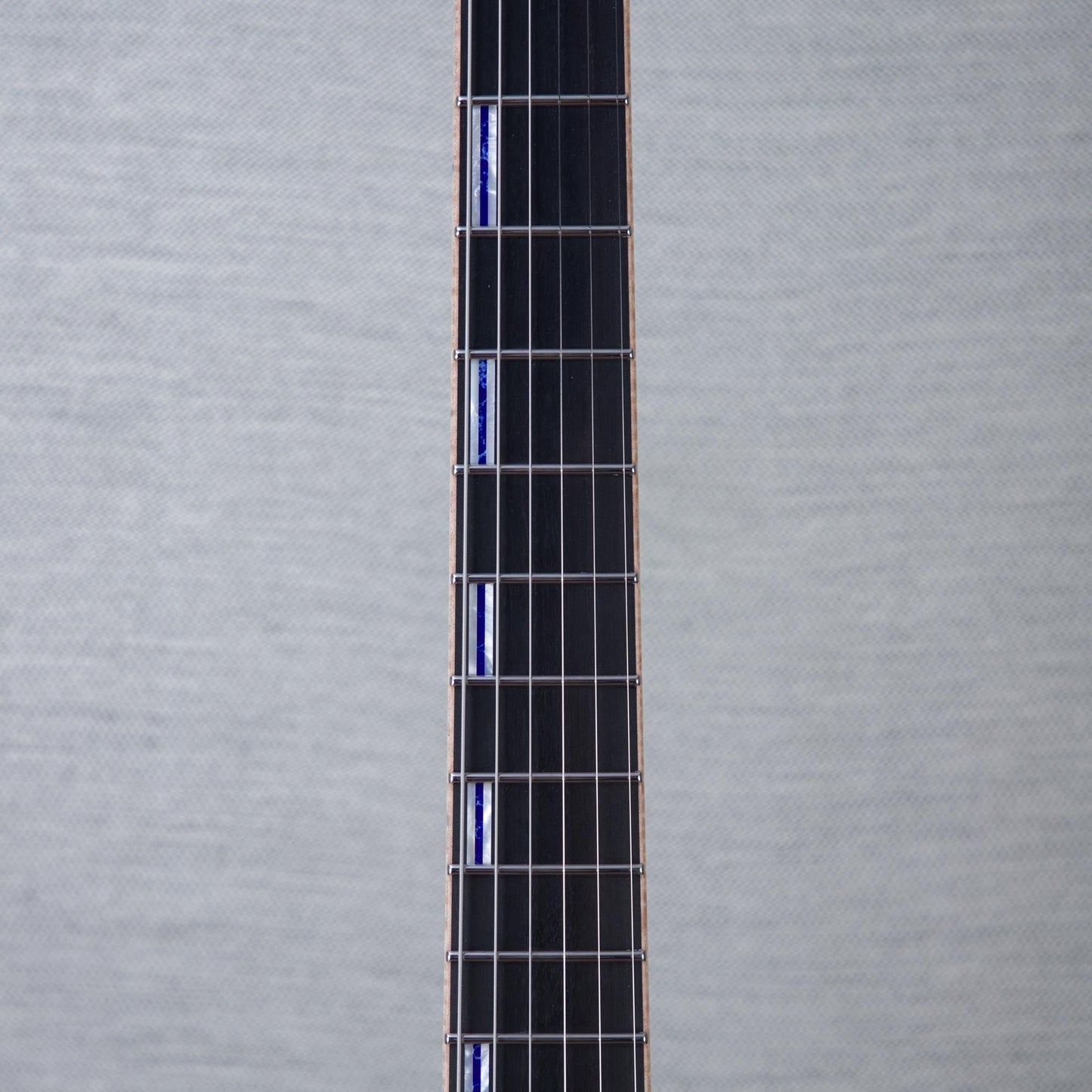 ESP Custom Shop Exhibition EXL M-II DX FR Electric Guitar - Sea Serpent Blue / Sunset Coast - #E3041252