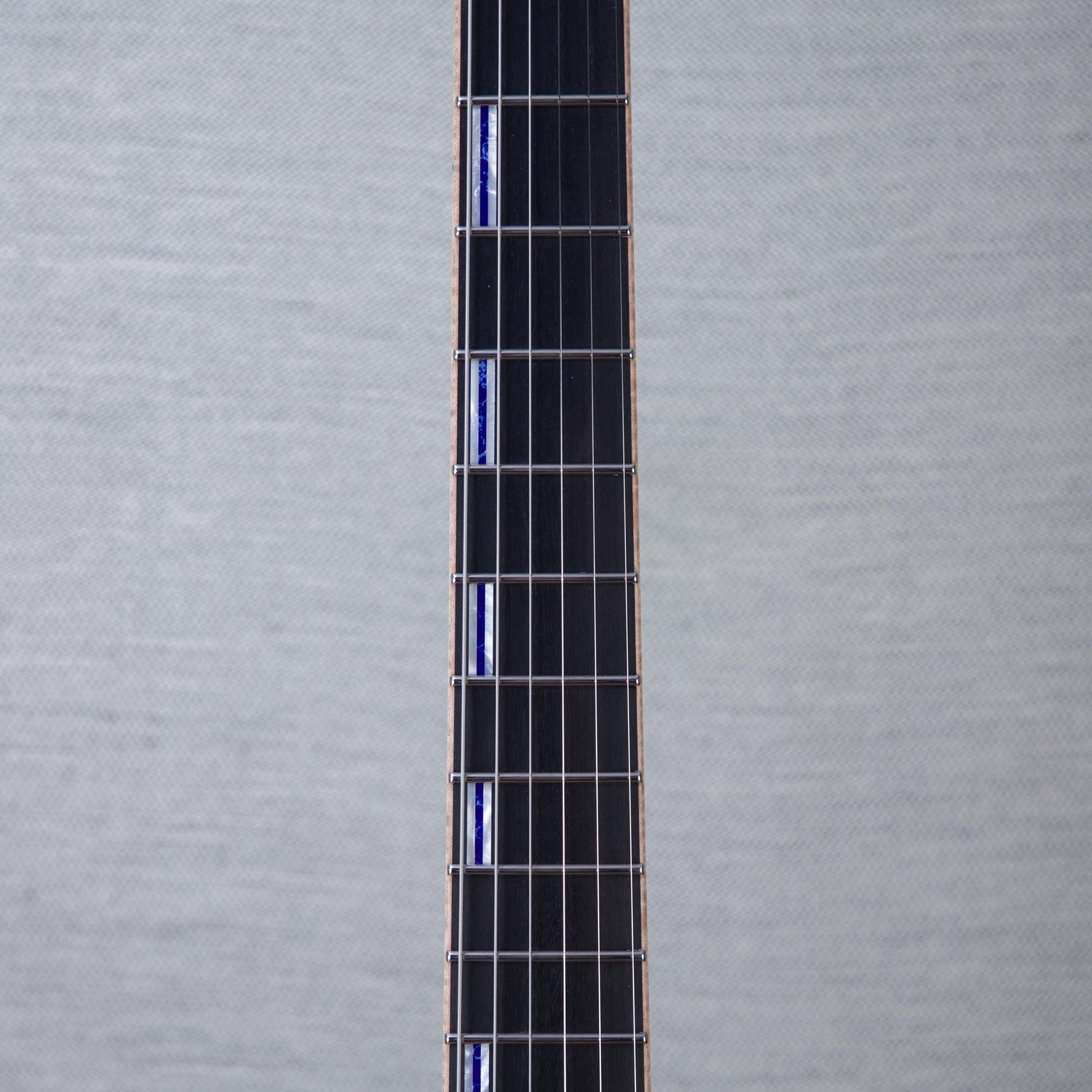 ESP Custom Shop Exhibition EXL M-II DX FR Electric Guitar - Sea Serpent Blue / Sunset Coast - #E3041252