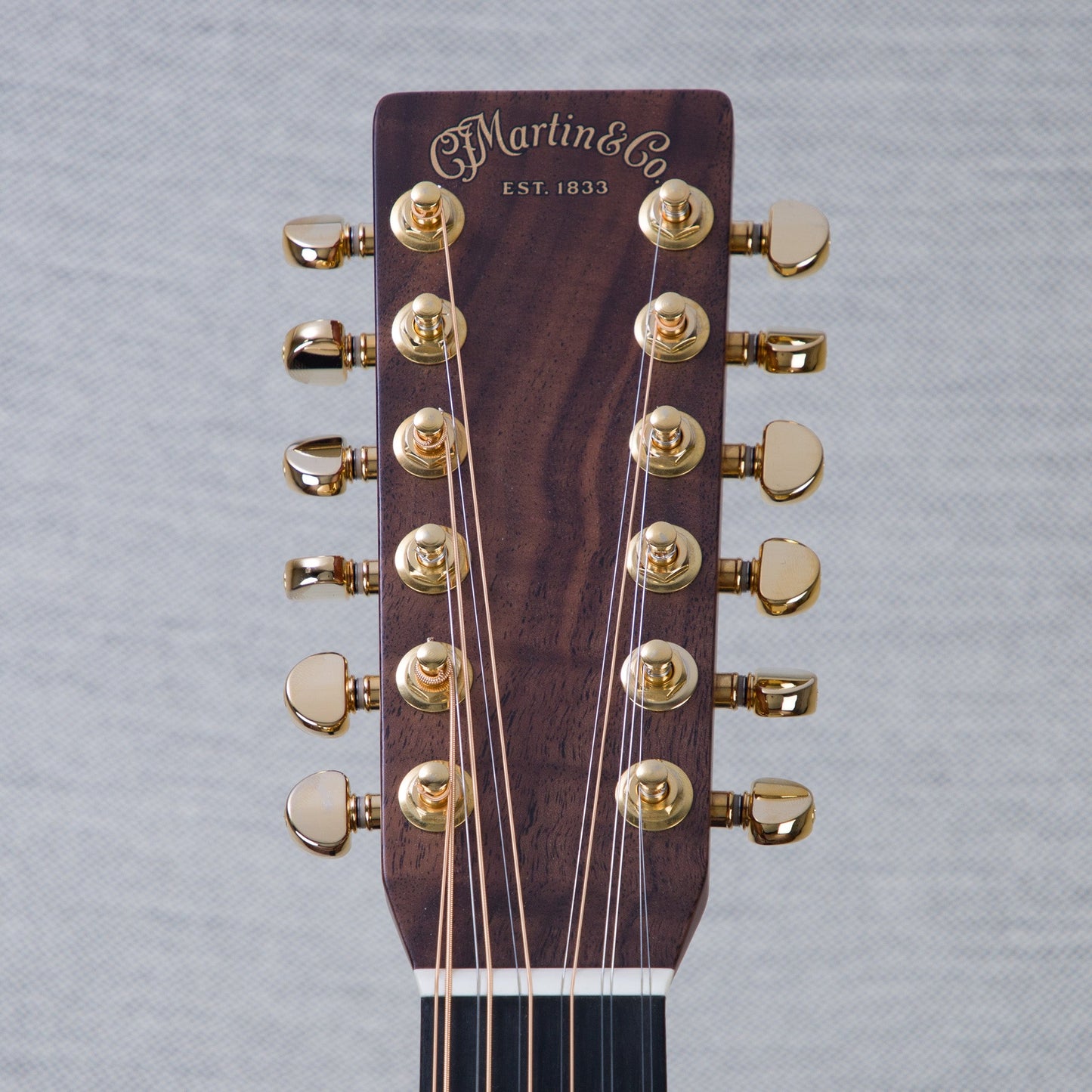 Martin Custom Shop D-28 Style Black Walnut/Italian Alpine Spruce Fishman Matrix VT 12-String Acoustic Electric Guitar - CHUCKCSCLUSIVE - #M2880834