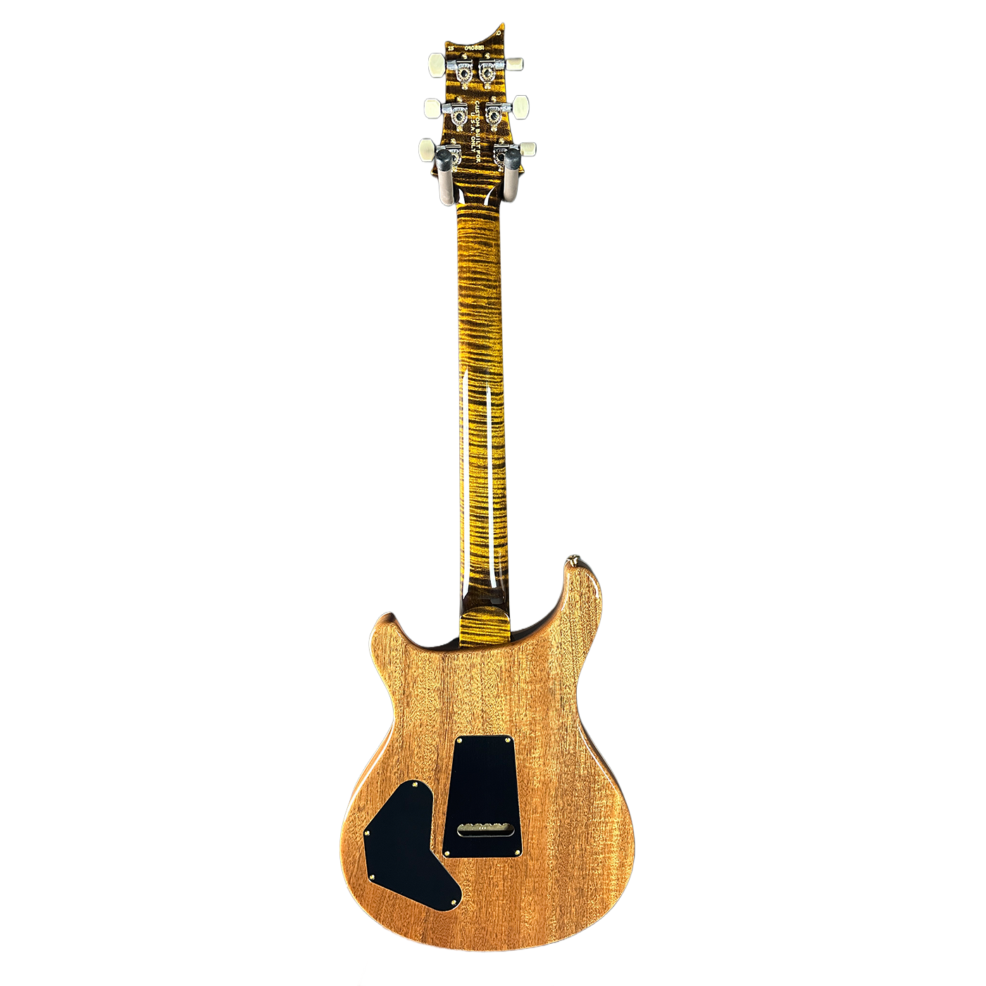 PRS Wood Library DGT Quilt 10 Top Yellow Tiger w/case 0408151