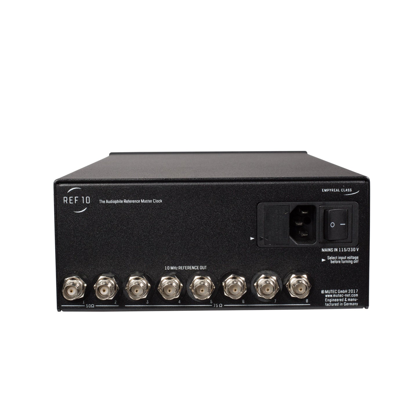 Mutec REF 10 (Black Front Panel)