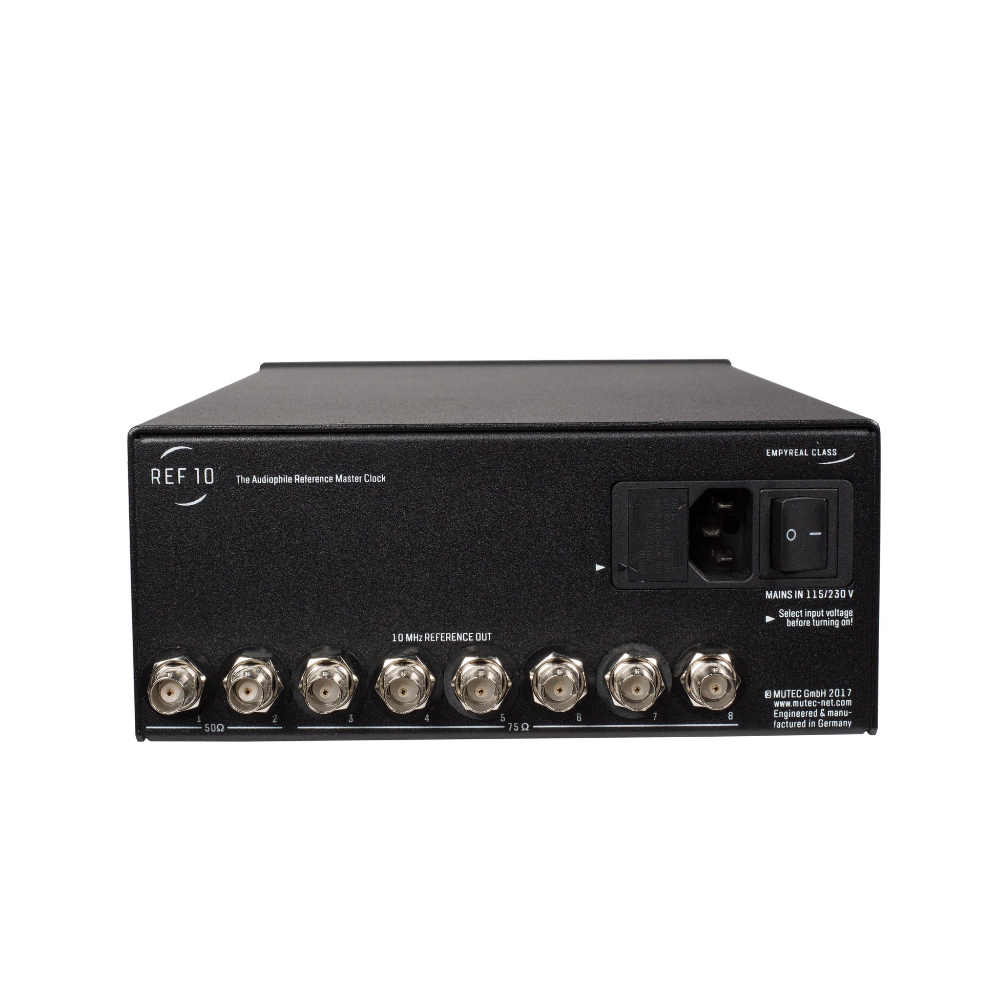 Mutec REF 10 (Black Front Panel)