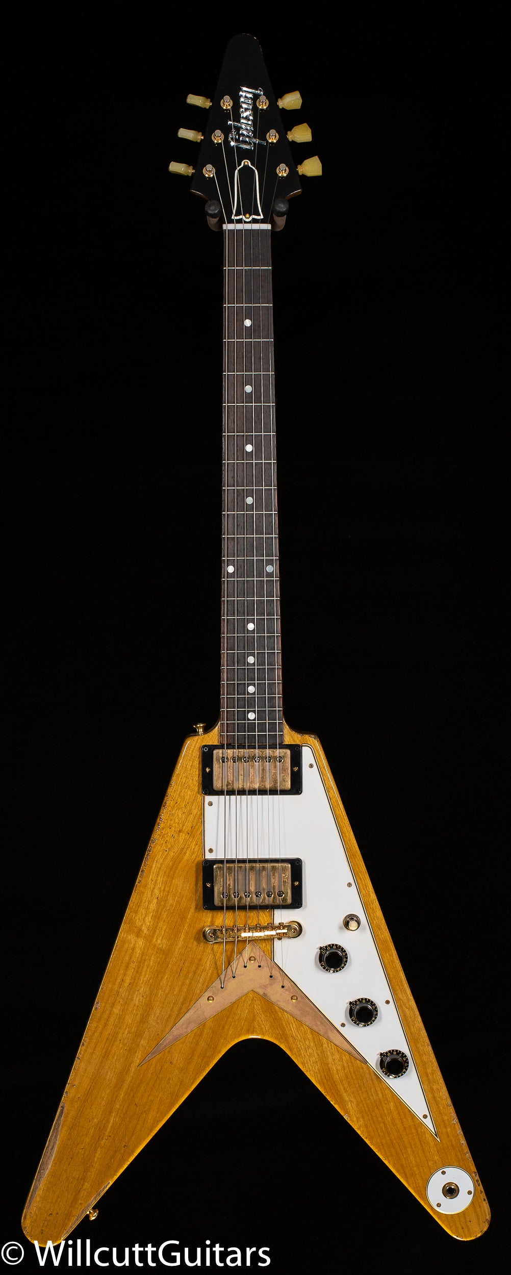 Gibson Custom Shop '58 Korina Flying V Brazilian Rosewood Murphy Lab