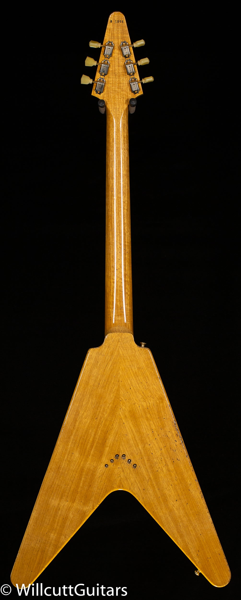 Gibson Custom Shop '58 Korina Flying V Brazilian Rosewood Murphy Lab