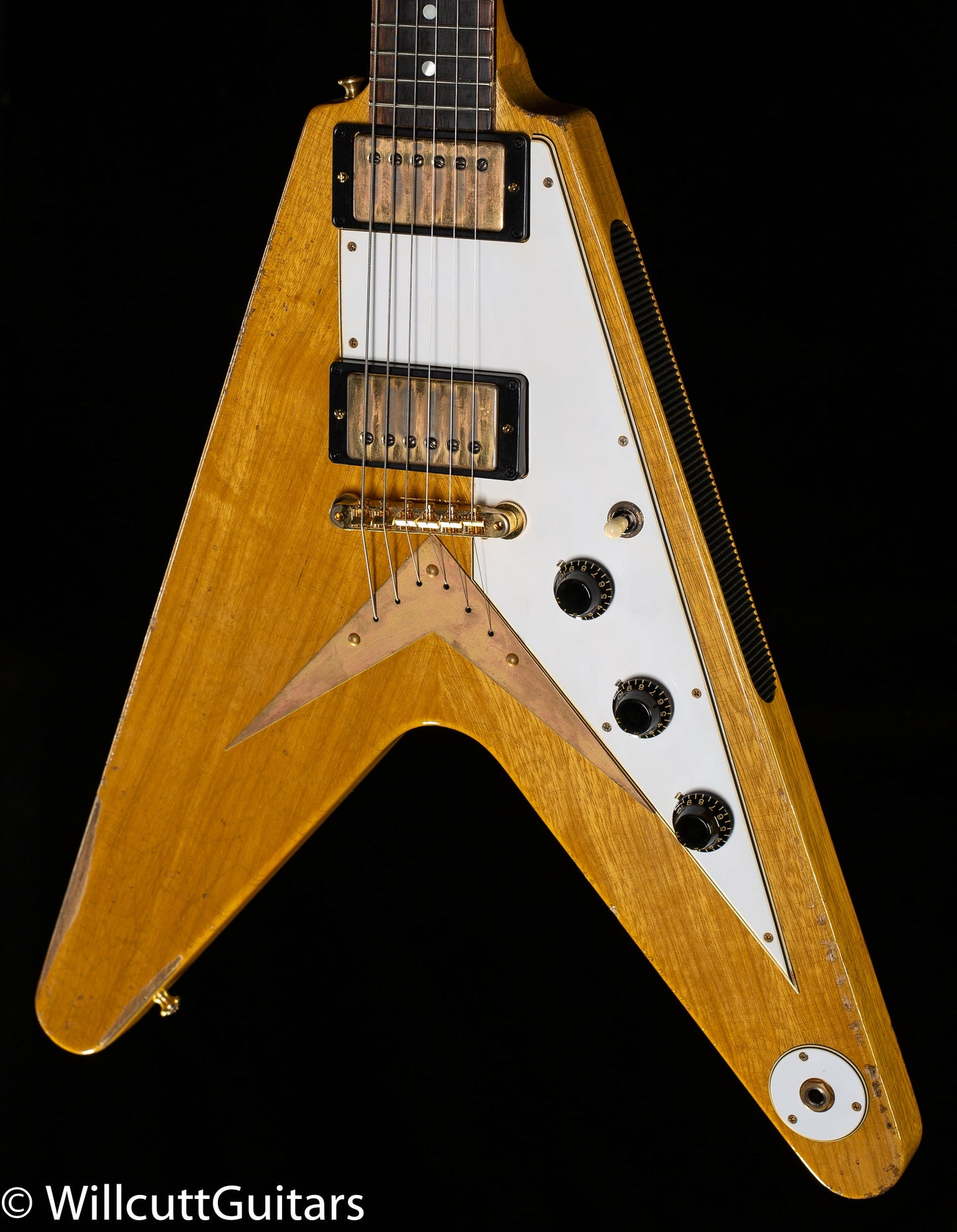 Gibson Custom Shop '58 Korina Flying V Brazilian Rosewood Murphy Lab