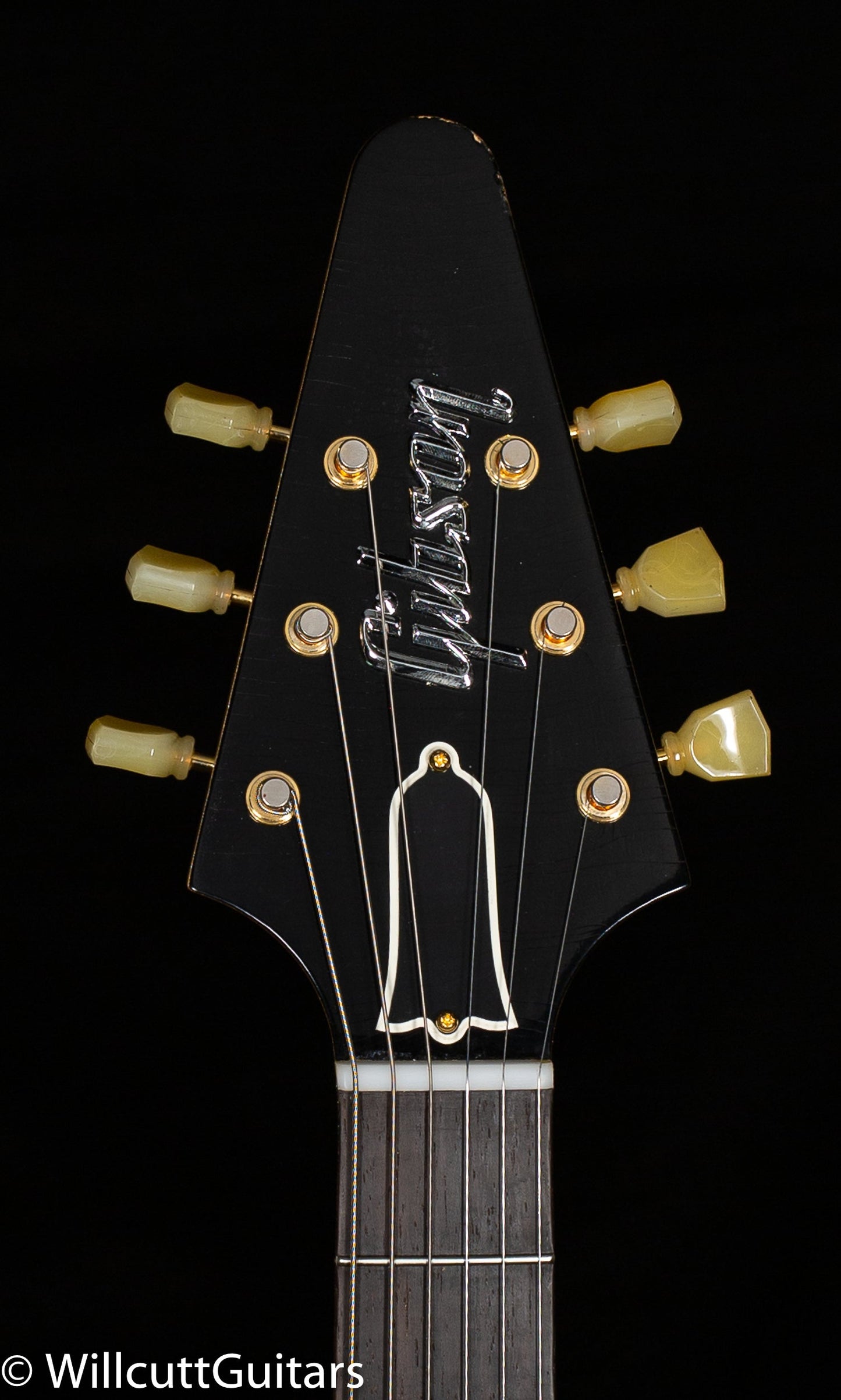 Gibson Custom Shop '58 Korina Flying V Brazilian Rosewood Murphy Lab