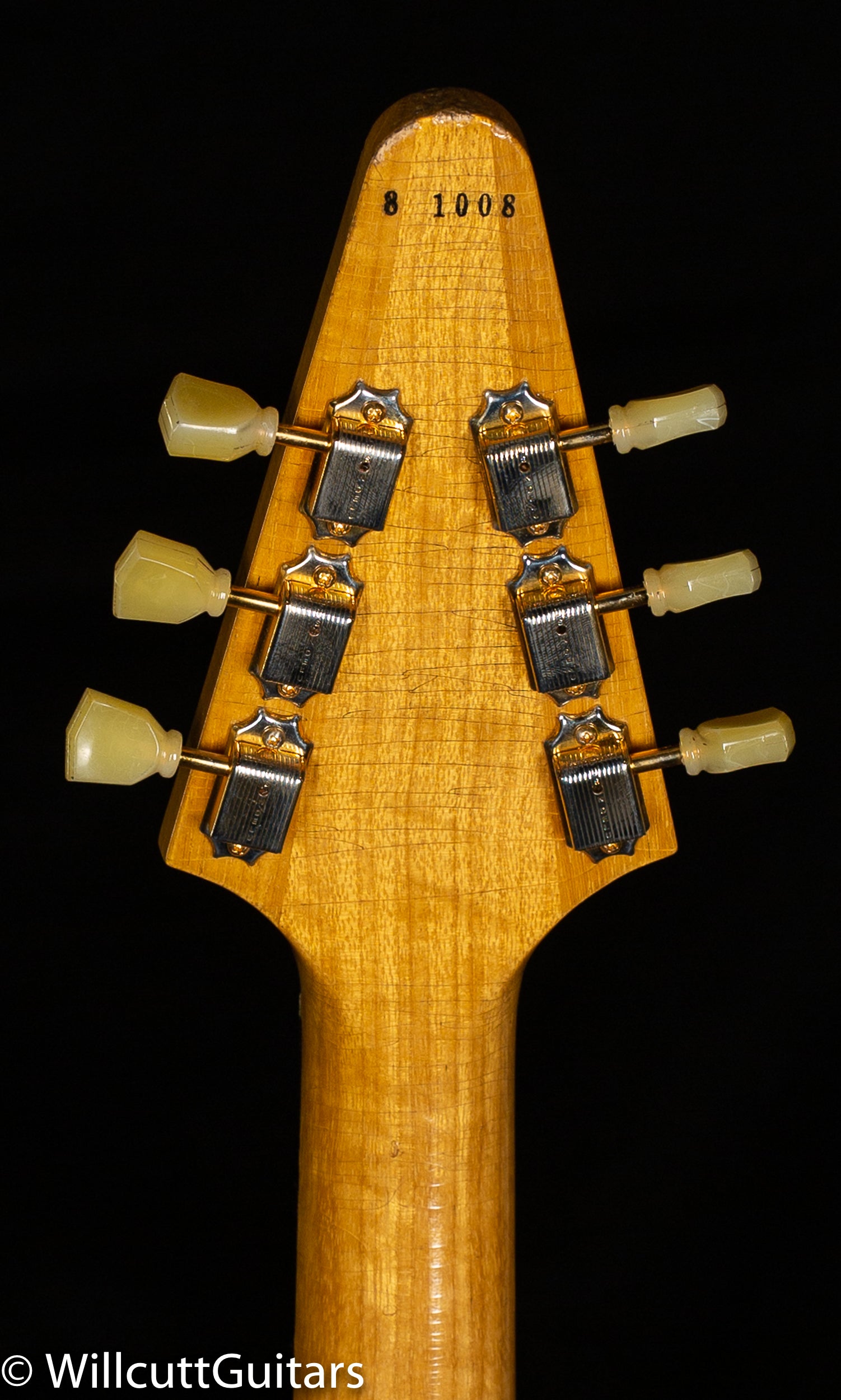 Gibson Custom Shop '58 Korina Flying V Brazilian Rosewood Murphy Lab