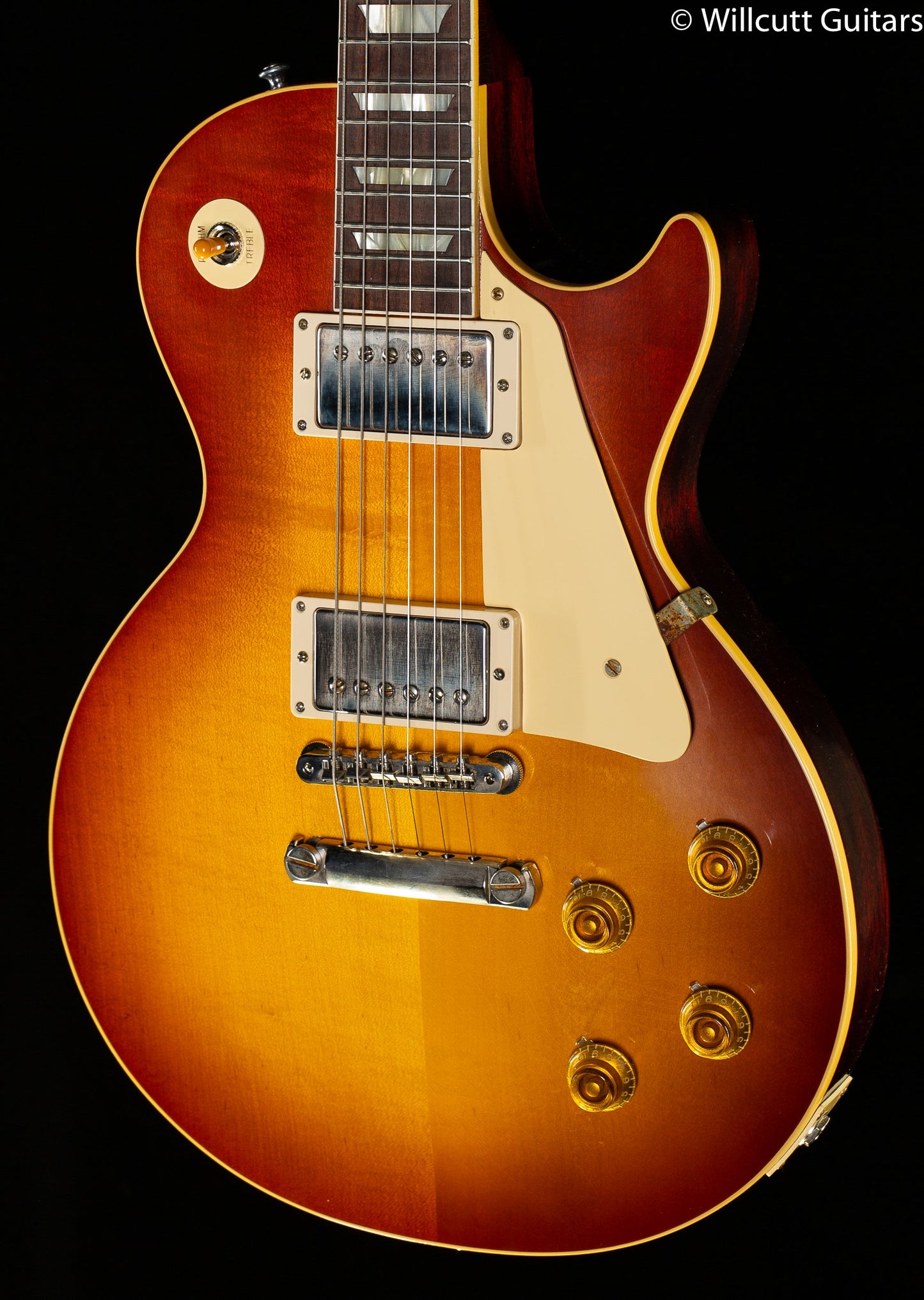 Gibson Custom Shop 1958 Les Paul Standard Reissue Washed Cherry Sunburst Ultra Light Aged Murphy Lab