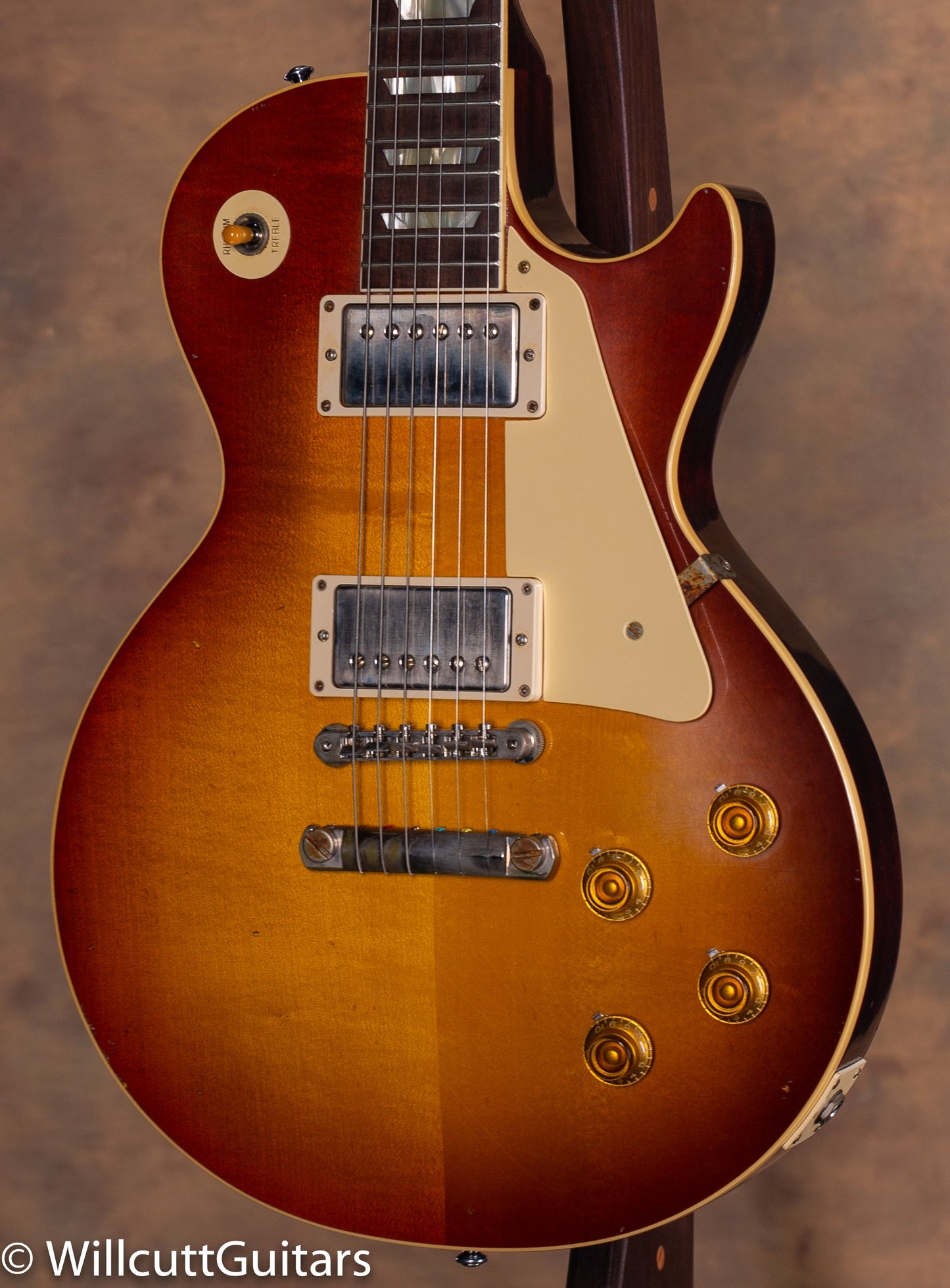 Gibson Custom Shop 1958 Les Paul Standard Reissue Washed Cherry Sunburst Ultra Light Aged Murphy Lab USED