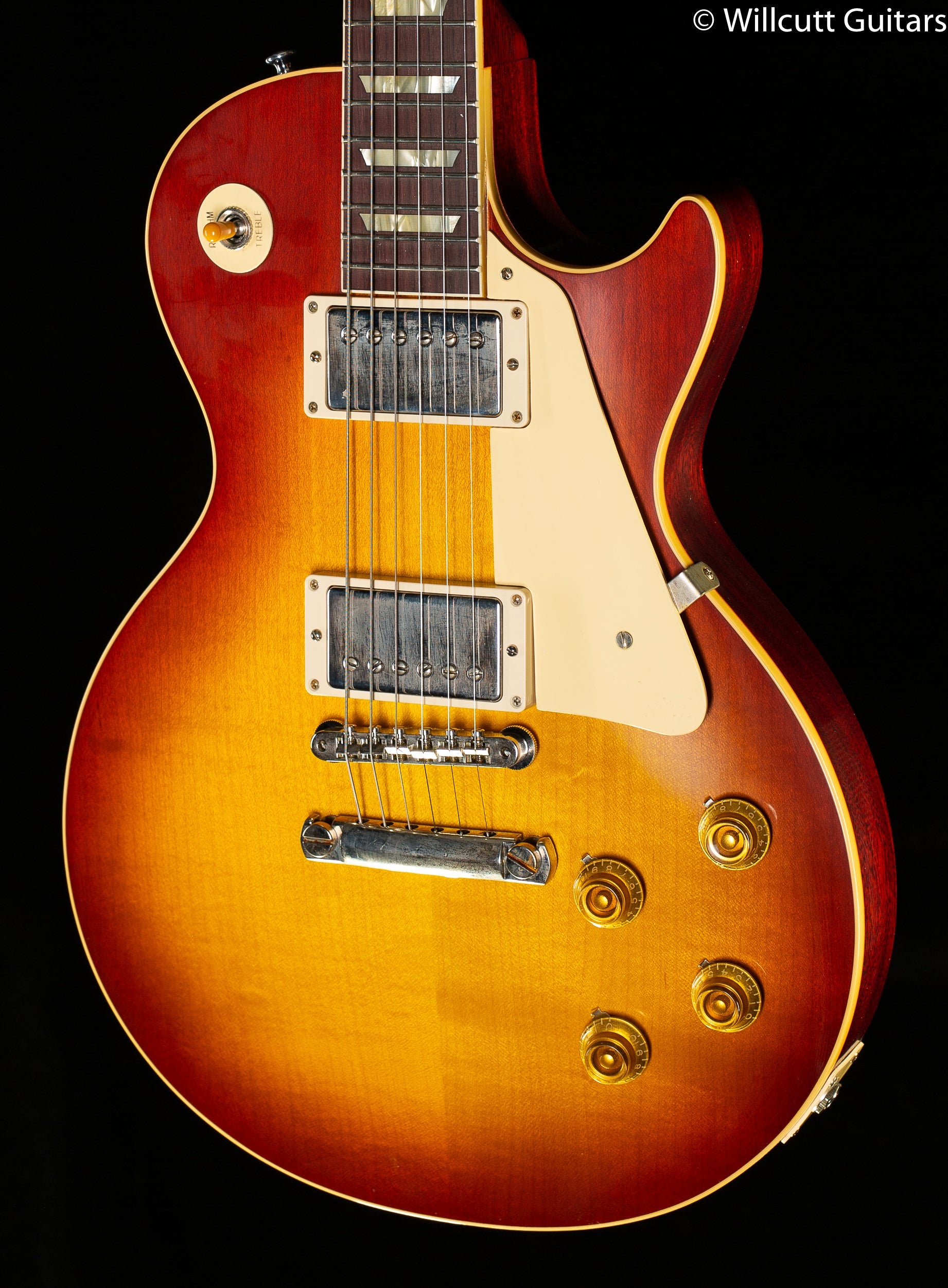 Gibson Custom Shop 1958 Les Paul Standard Reissue VOS Washed Cherry Sunburst (656)