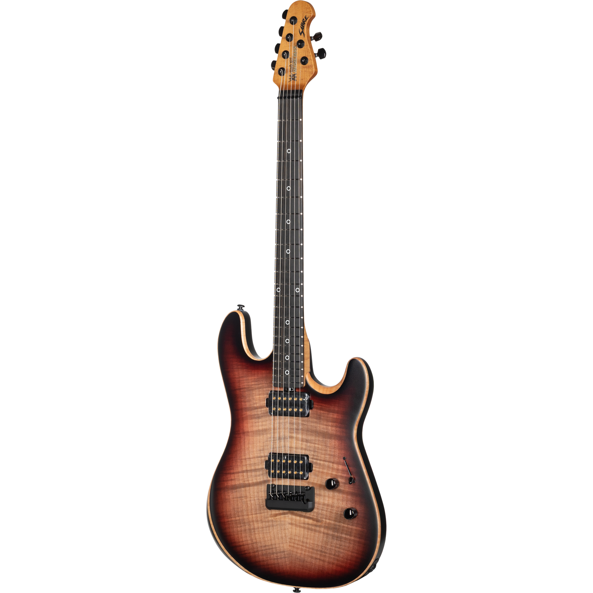 Ernie Ball Music Man Sabre Rabea Massaad HH Electric Guitar - Vileblood Burst