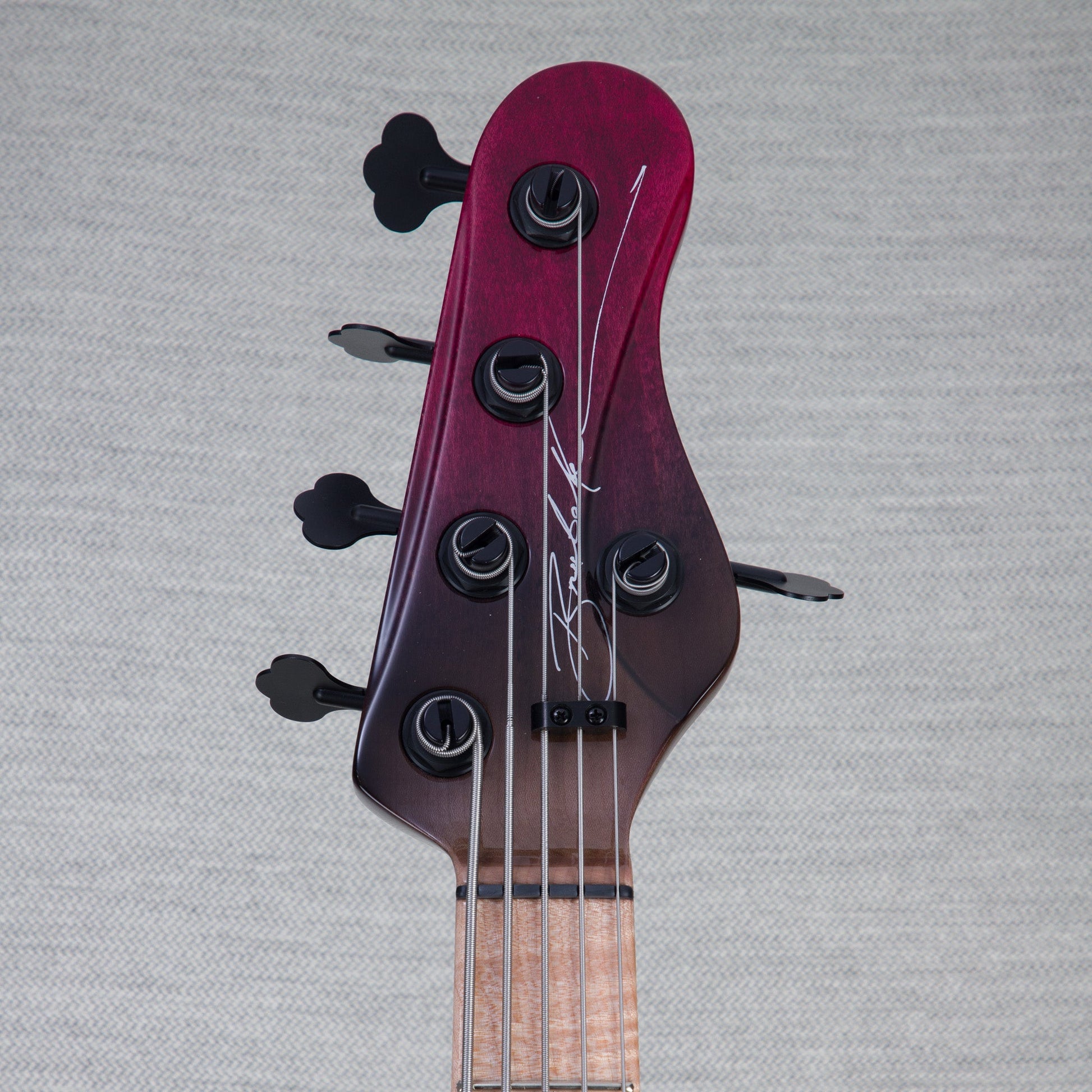 Brubaker USA JXB-BM-5 5-String Electric Bass - Red Jungle Candy