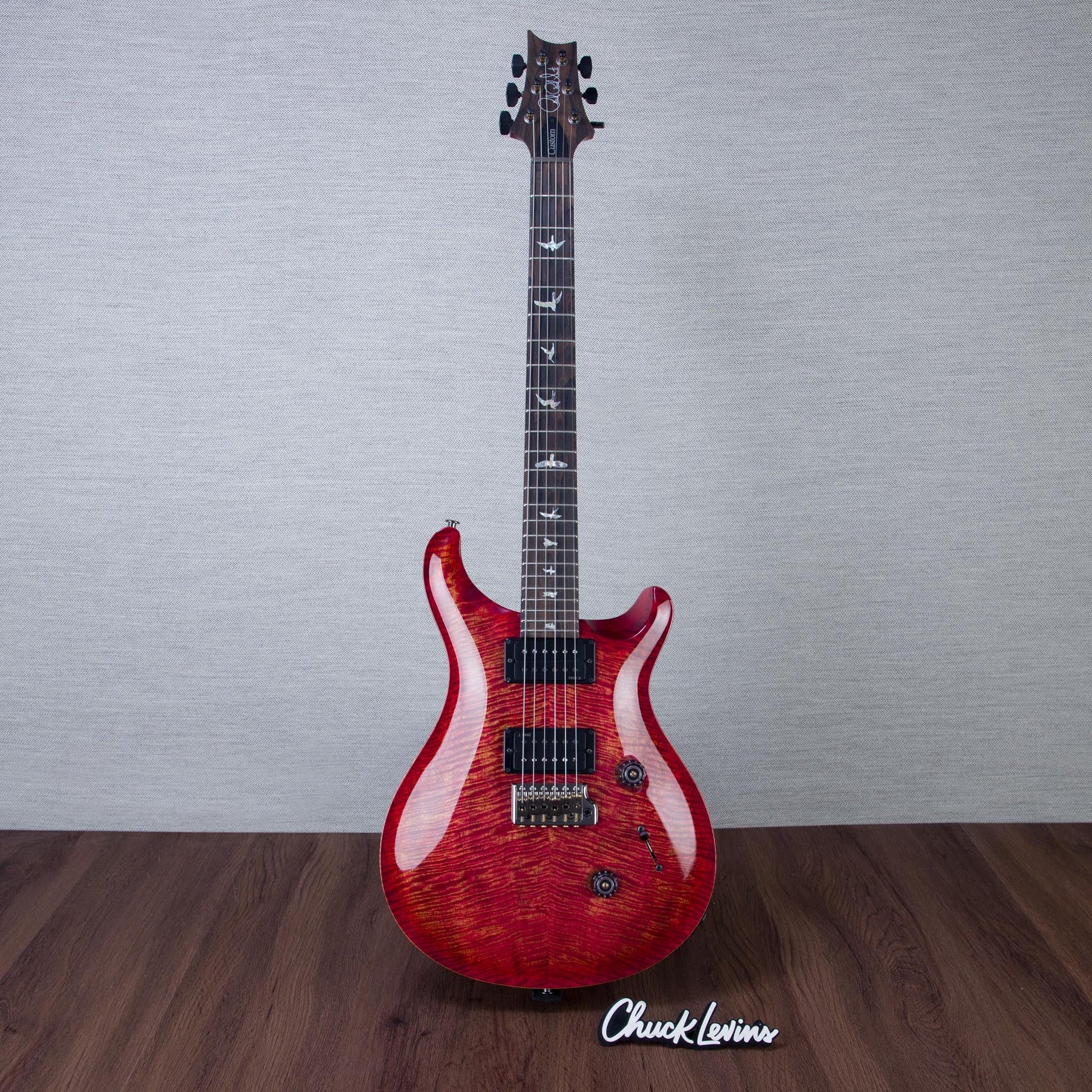 PRS Custom 24 Mango/Ziricote Electric Guitar - Blood Orange - #0421522