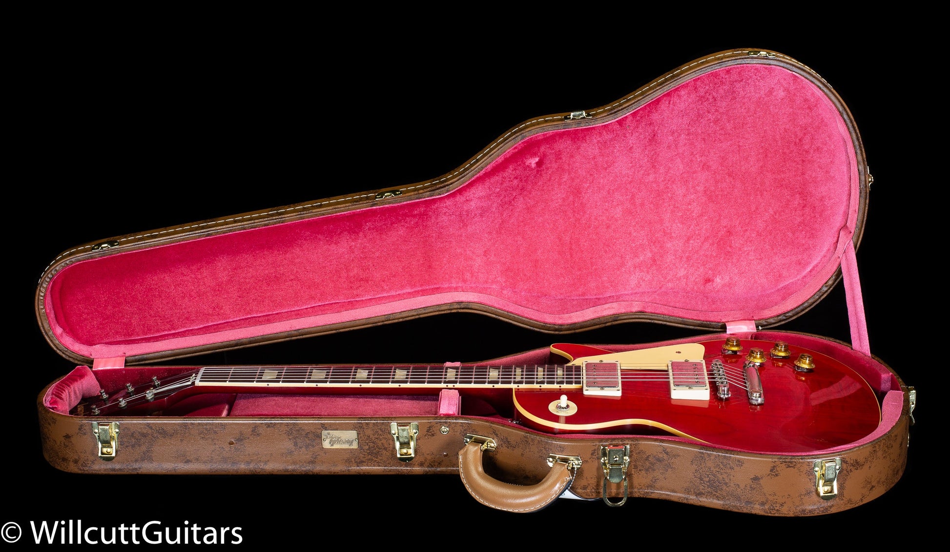 Gibson Custom Shop 1958 Les Paul Sweet Cherry Red Murphy Lab Ultra Light Aged (487)