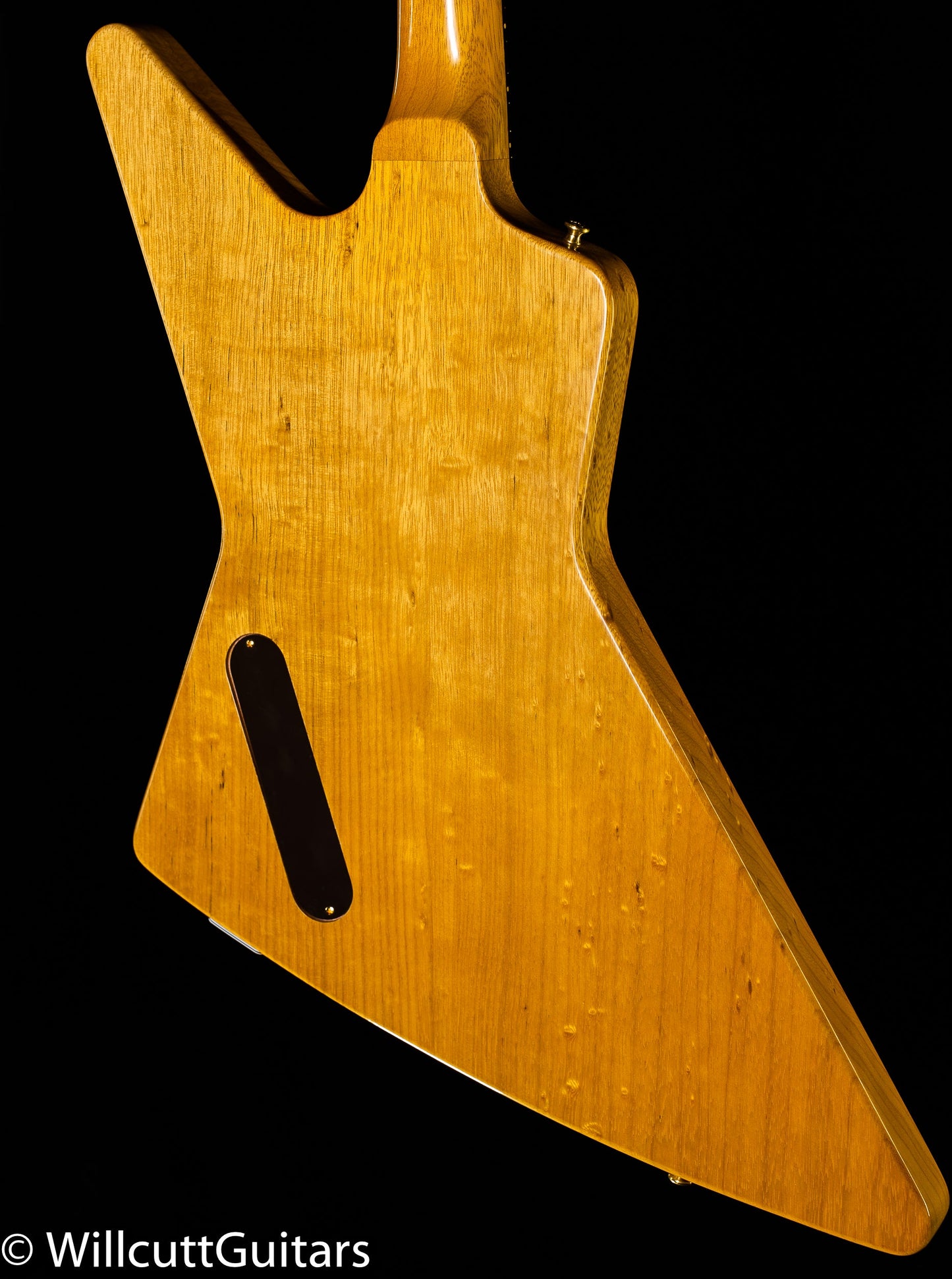 Gibson 1958 Korina Explorer Natural Black Pickguard (814)