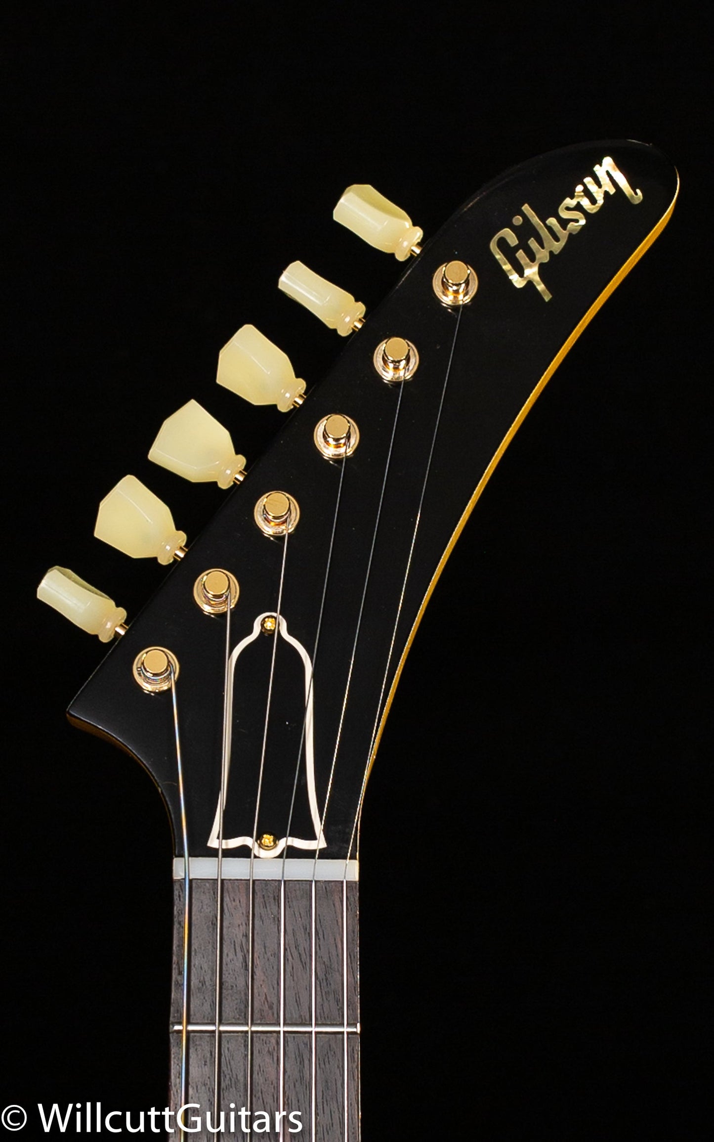 Gibson 1958 Korina Explorer Natural Black Pickguard (814)