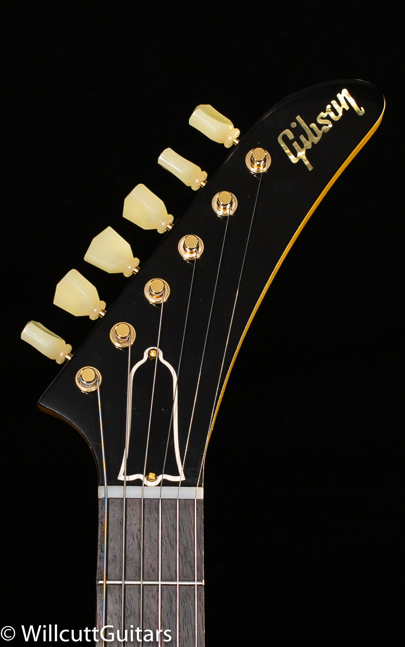 Gibson 1958 Korina Explorer Natural Black Pickguard (814)