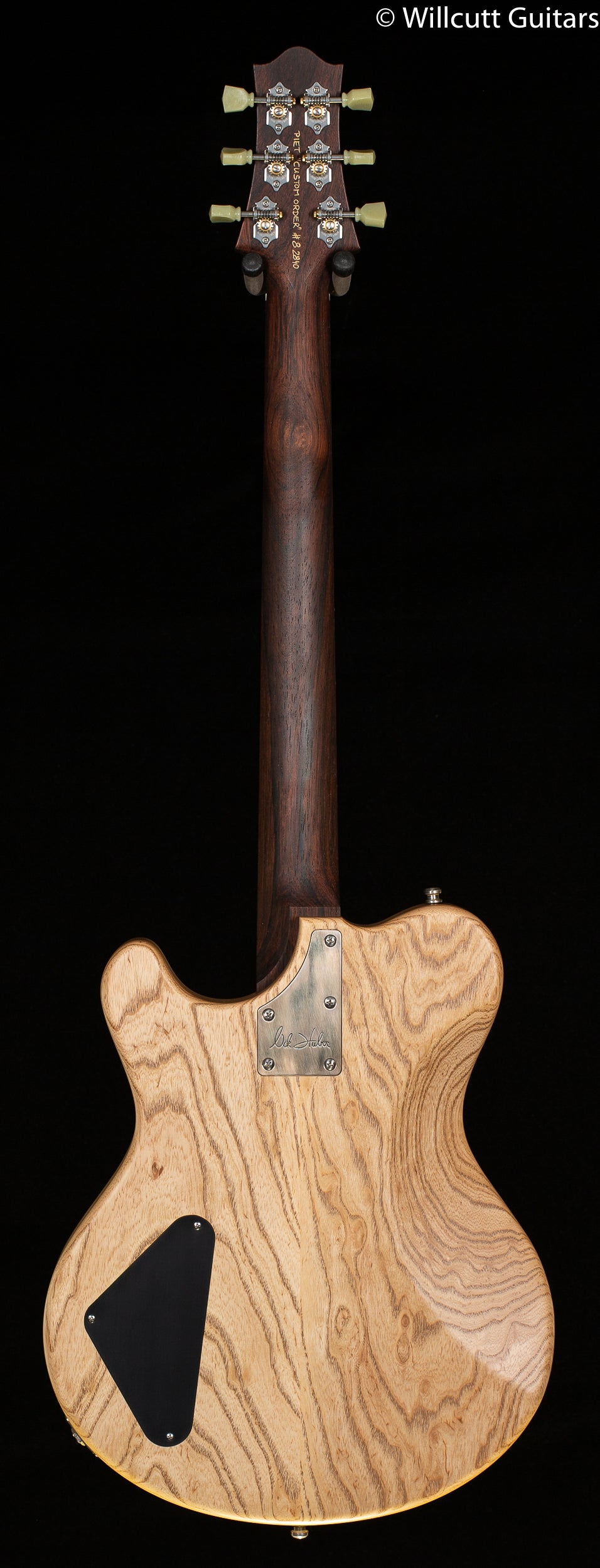 Nik Huber Piet USA Custom Tiger Eye Redwood