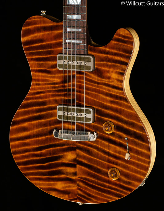 Nik Huber Piet USA Custom Tiger Eye Redwood
