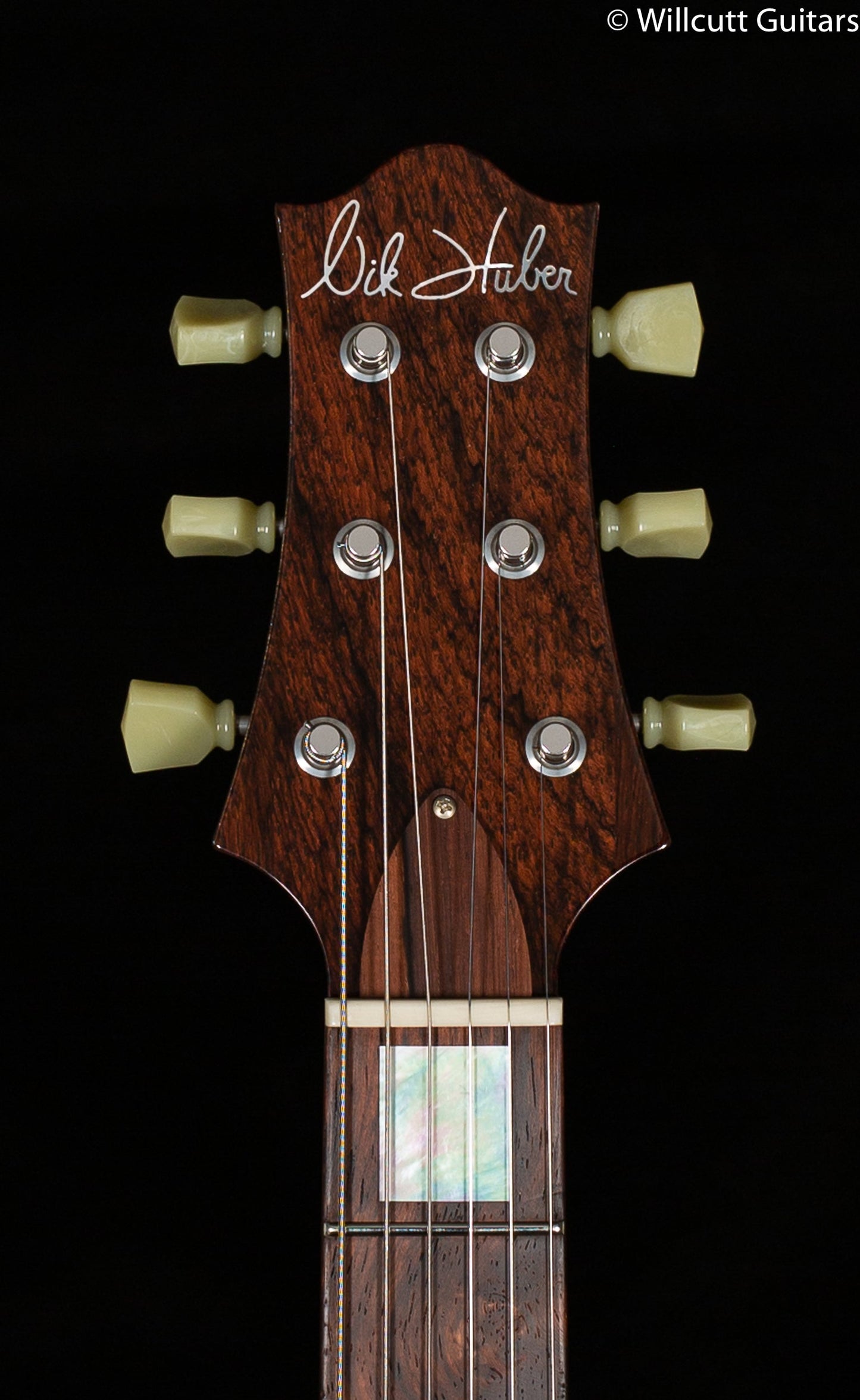 Nik Huber Piet USA Custom Tiger Eye Redwood