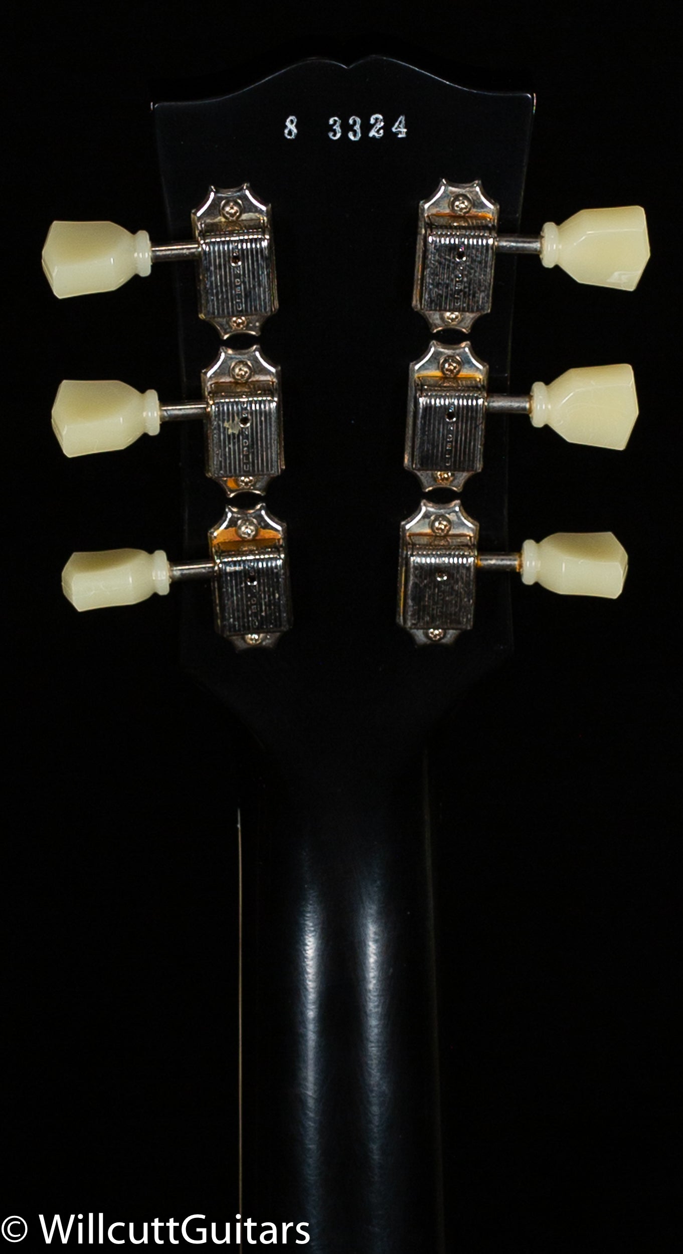 Gibson Custom Shop 1958 Les Paul Standard Willcutt Exclusive Ebony VOS (324)