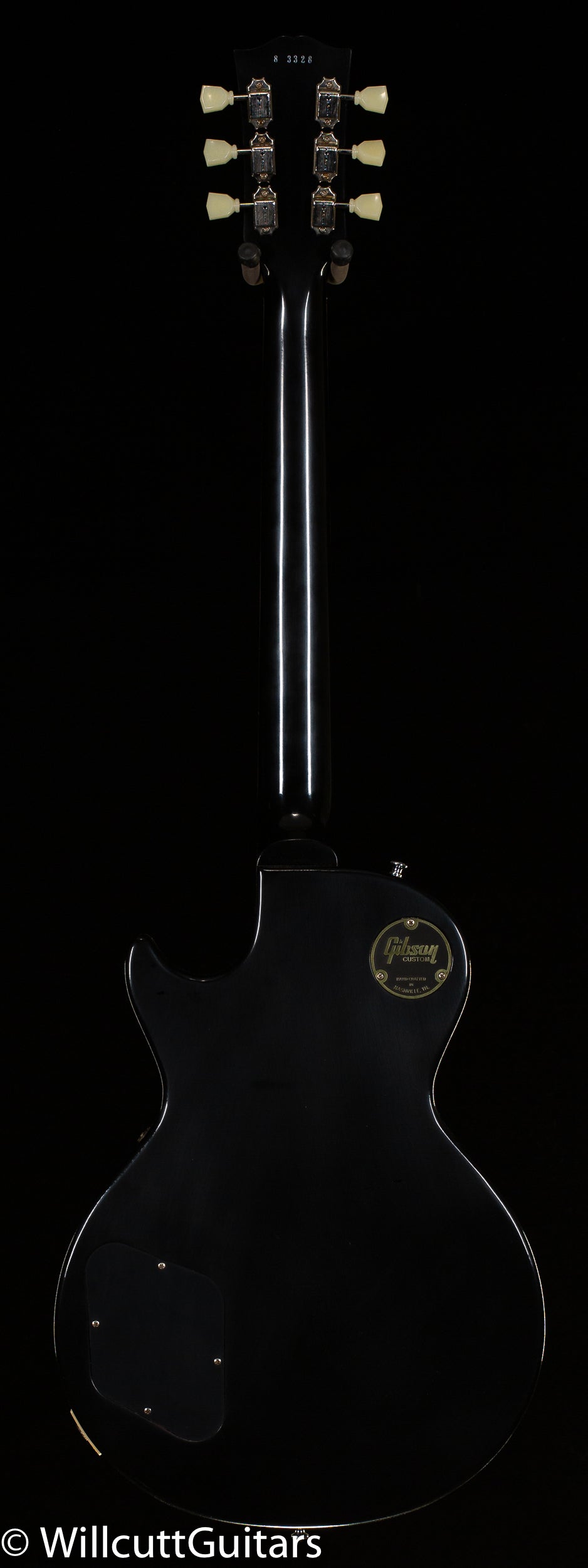Gibson Custom Shop 1958 Les Paul Standard Willcutt Exclusive Ebony VOS (328)