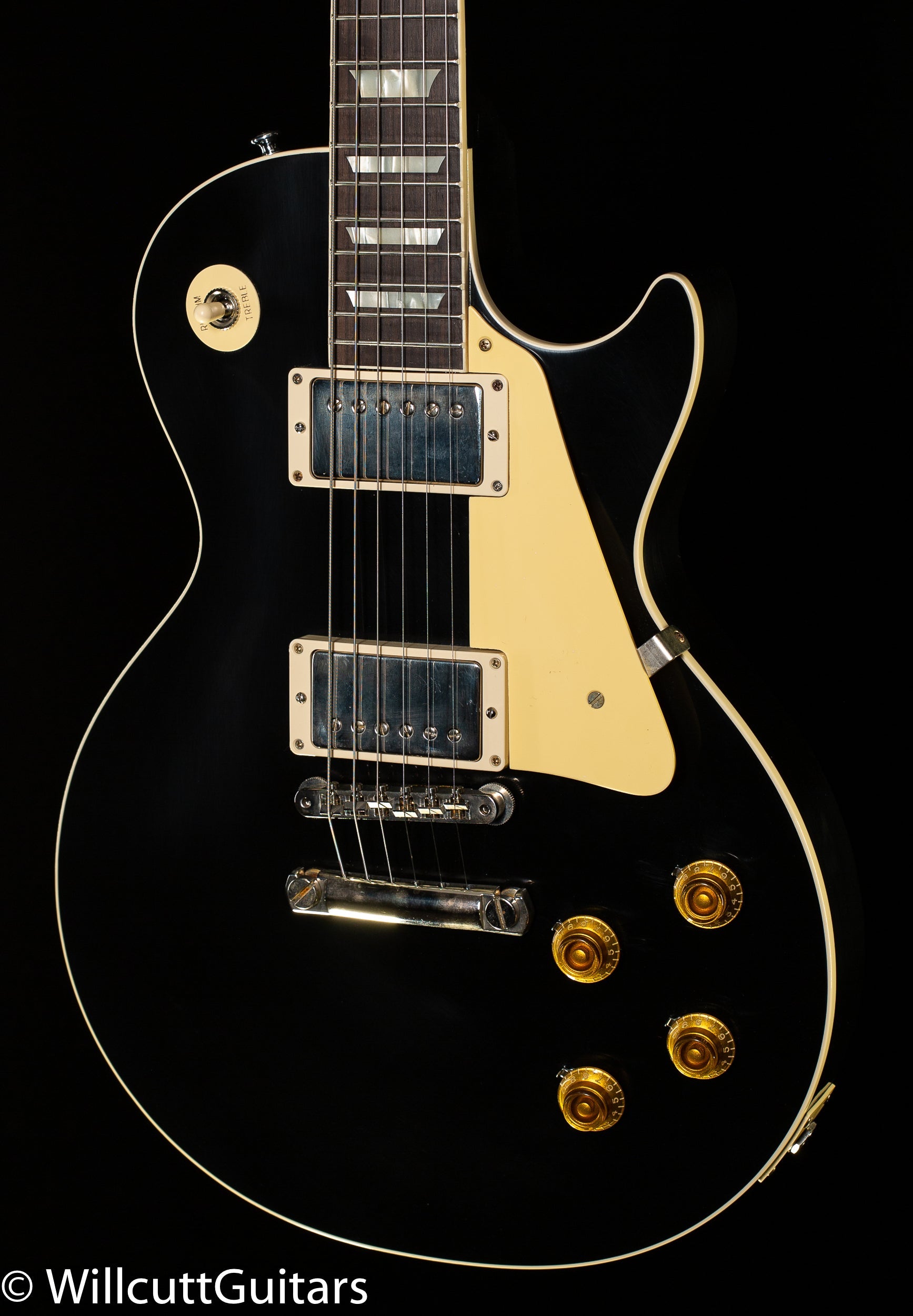 Gibson Custom Shop 1958 Les Paul Standard Willcutt Exclusive Ebony VOS (328)