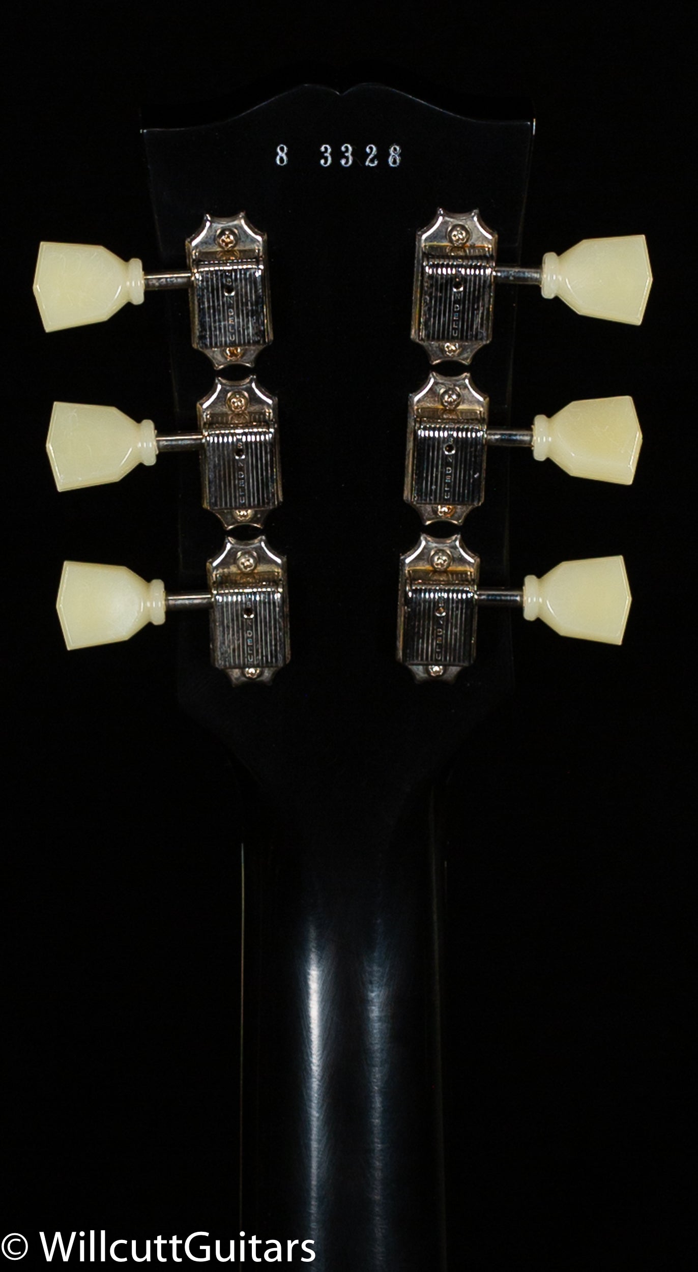 Gibson Custom Shop 1958 Les Paul Standard Willcutt Exclusive Ebony VOS (328)