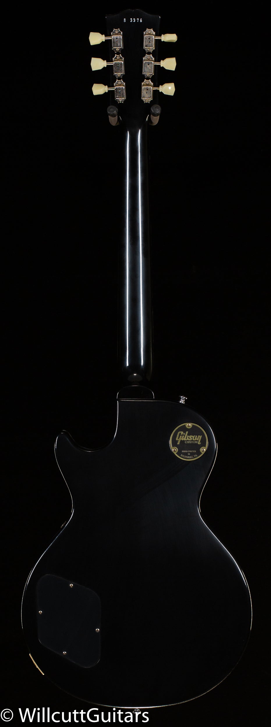 Gibson Custom Shop 1958 Les Paul Standard Willcutt Exclusive Ebony VOS (376)