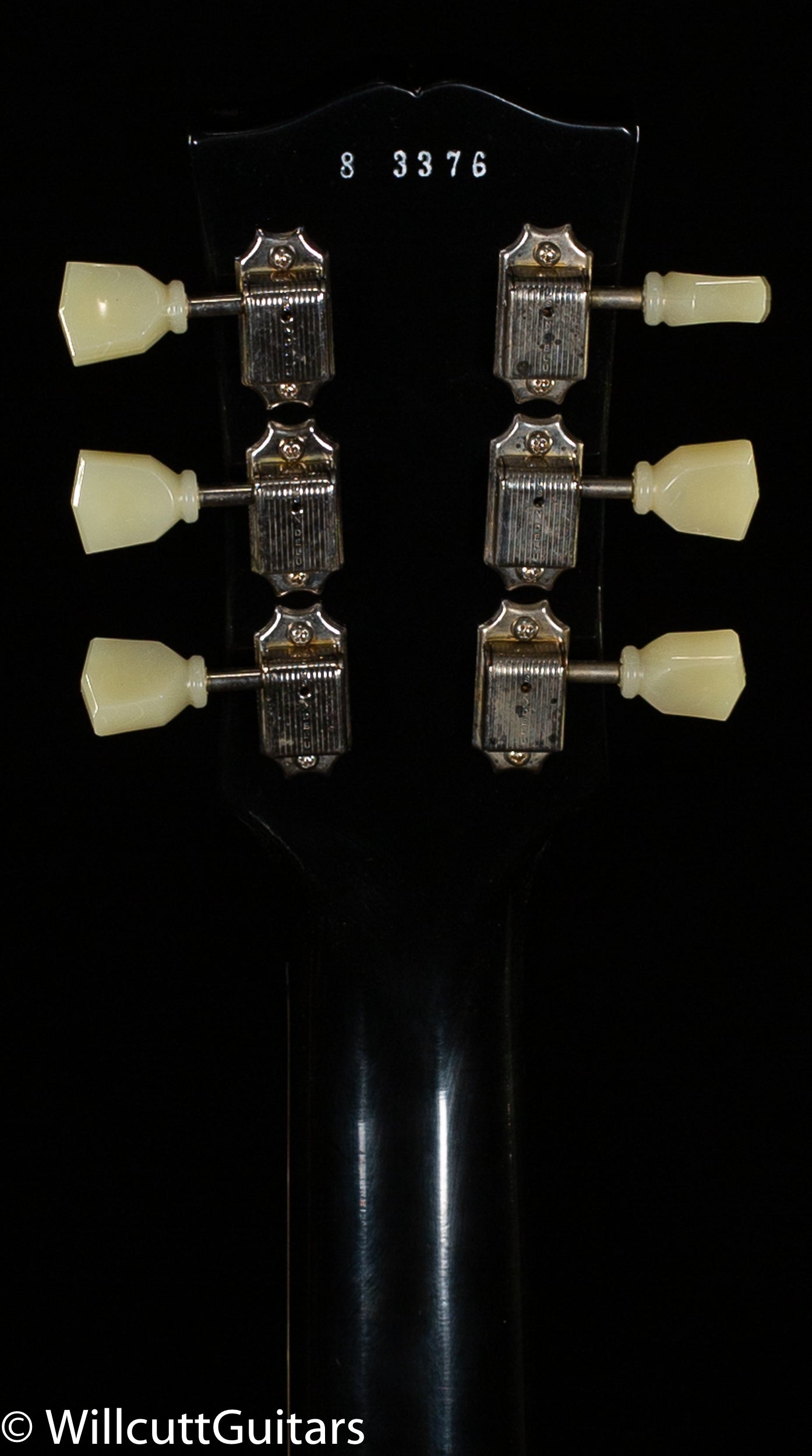 Gibson Custom Shop 1958 Les Paul Standard Willcutt Exclusive Ebony VOS (376)