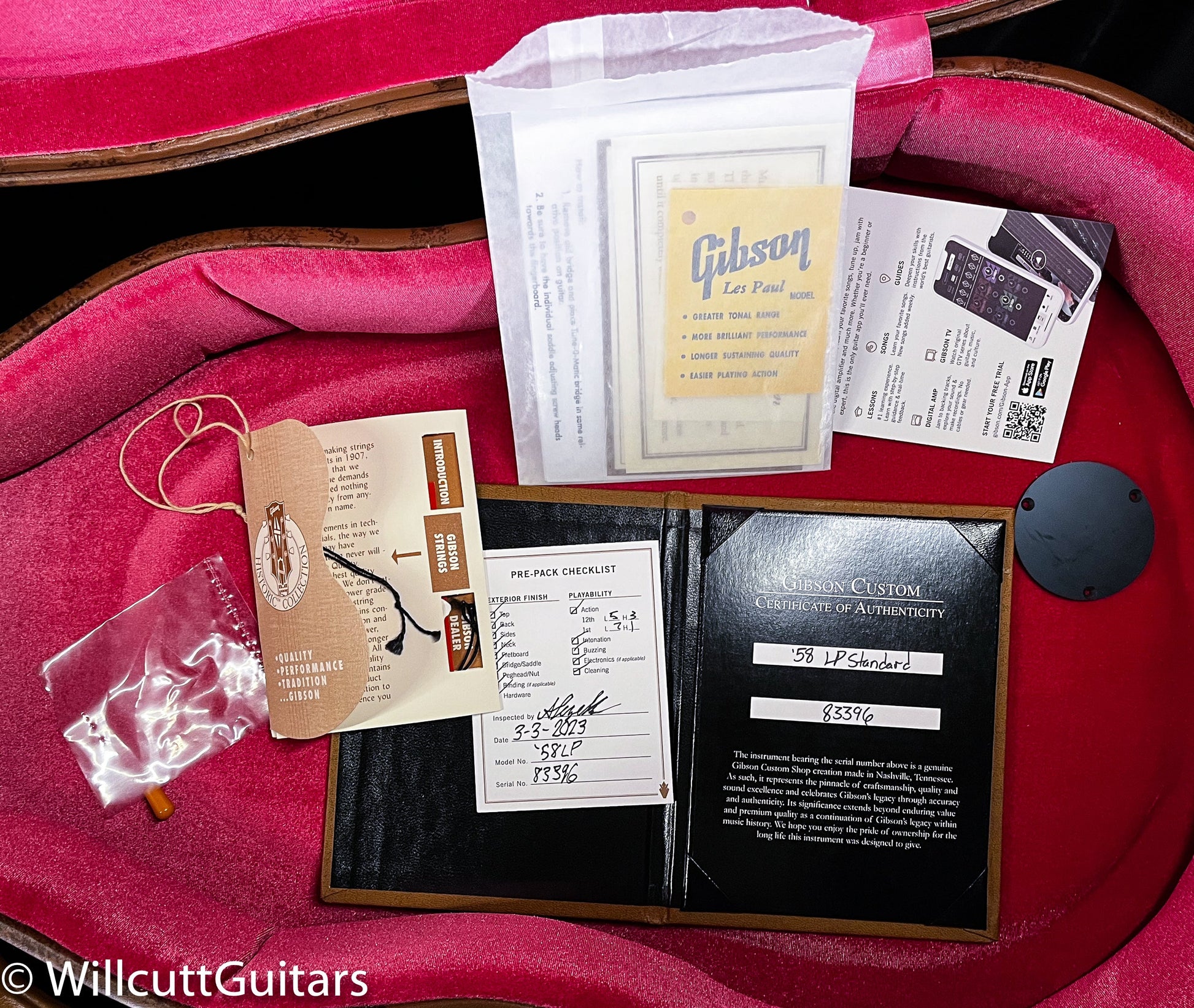 Gibson Custom Shop 1958 Les Paul Standard Reissue VOS Bourbon Burst (396)