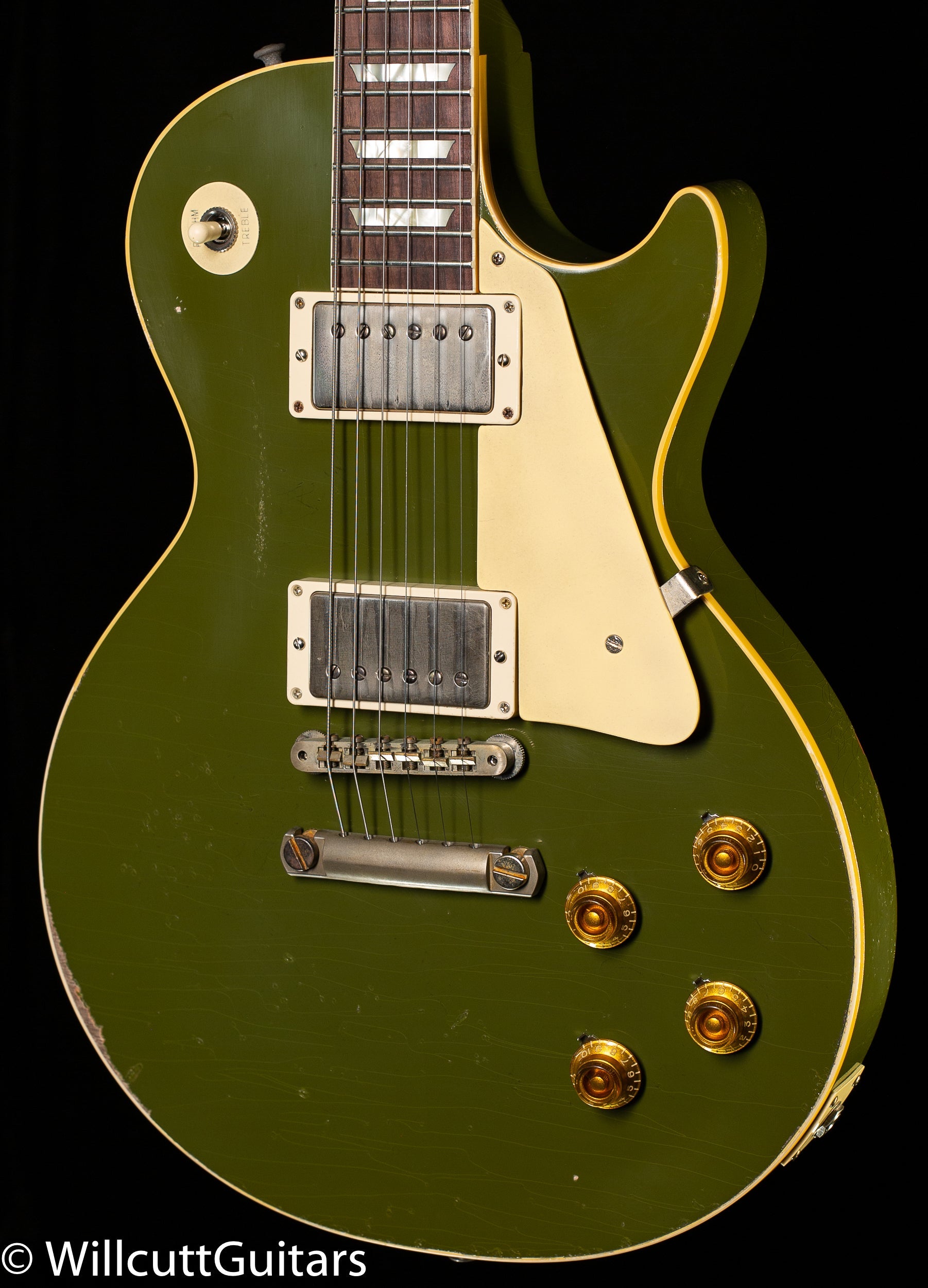 Gibson Custom Shop 1958 Les Paul Standard Reissue Murphy Lab Heavy Aged Olive Drab (680)