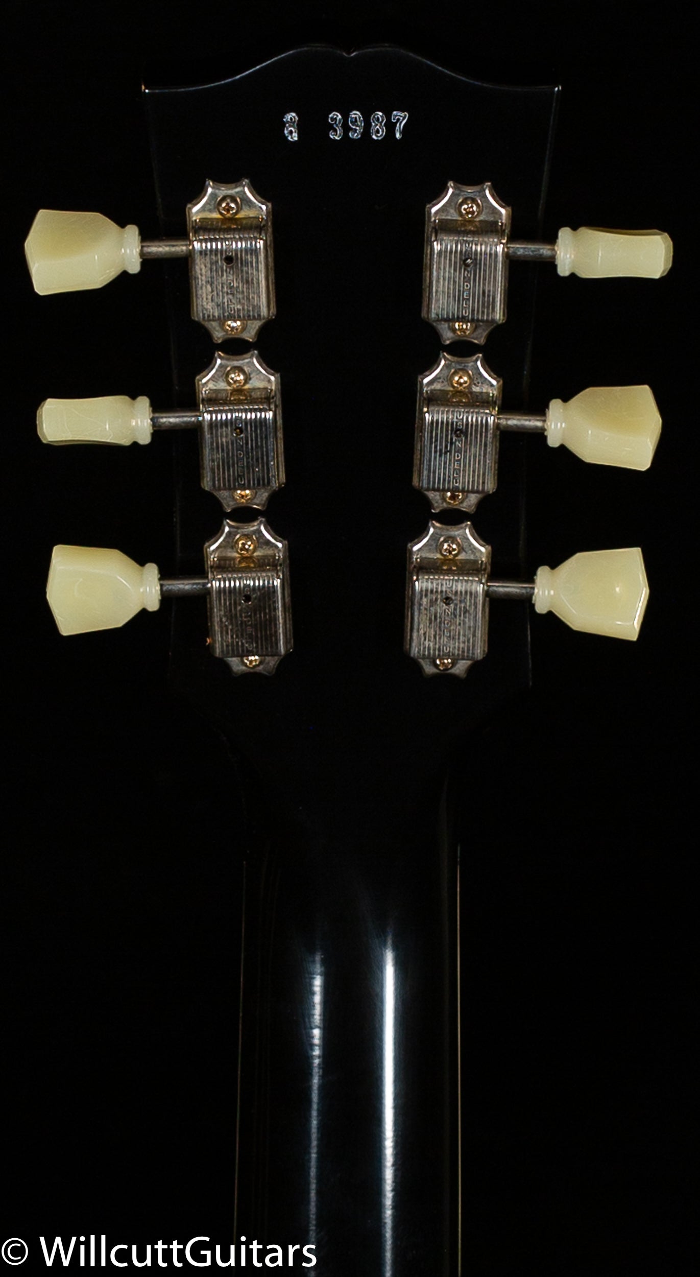 Gibson Custom Shop 1958 Les Paul Standard Willcutt Exclusive Ebony VOS (987)